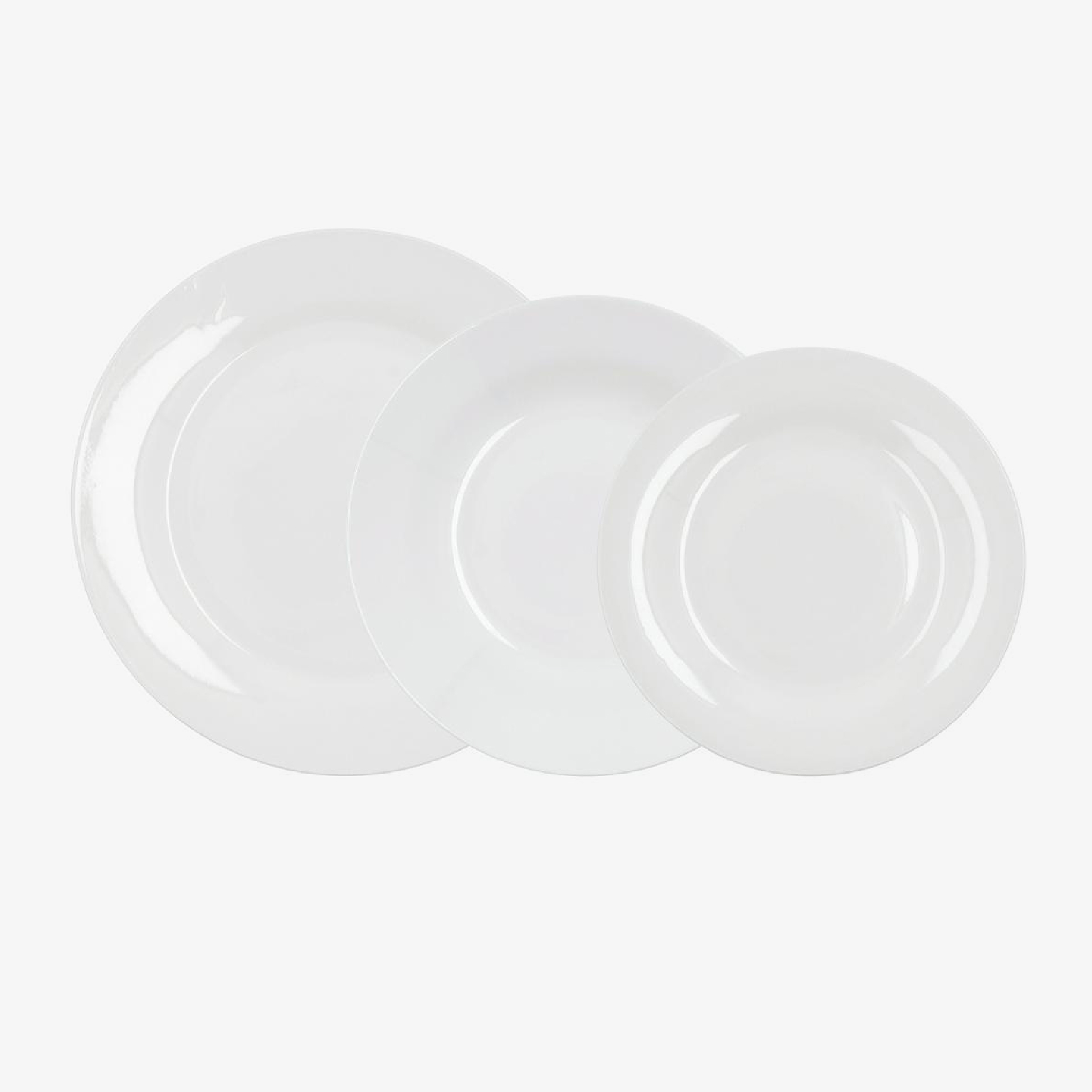 Vajilla de 18 piezas porcelana brillo Vetra