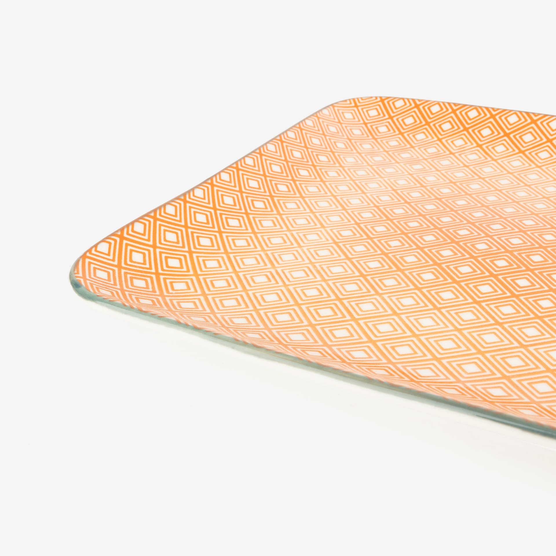 Bandeja de porcelana Okinawa 21x21cm