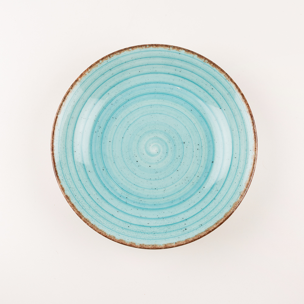 Plato hondo azul Eo Turquoise &Oslash;20cm