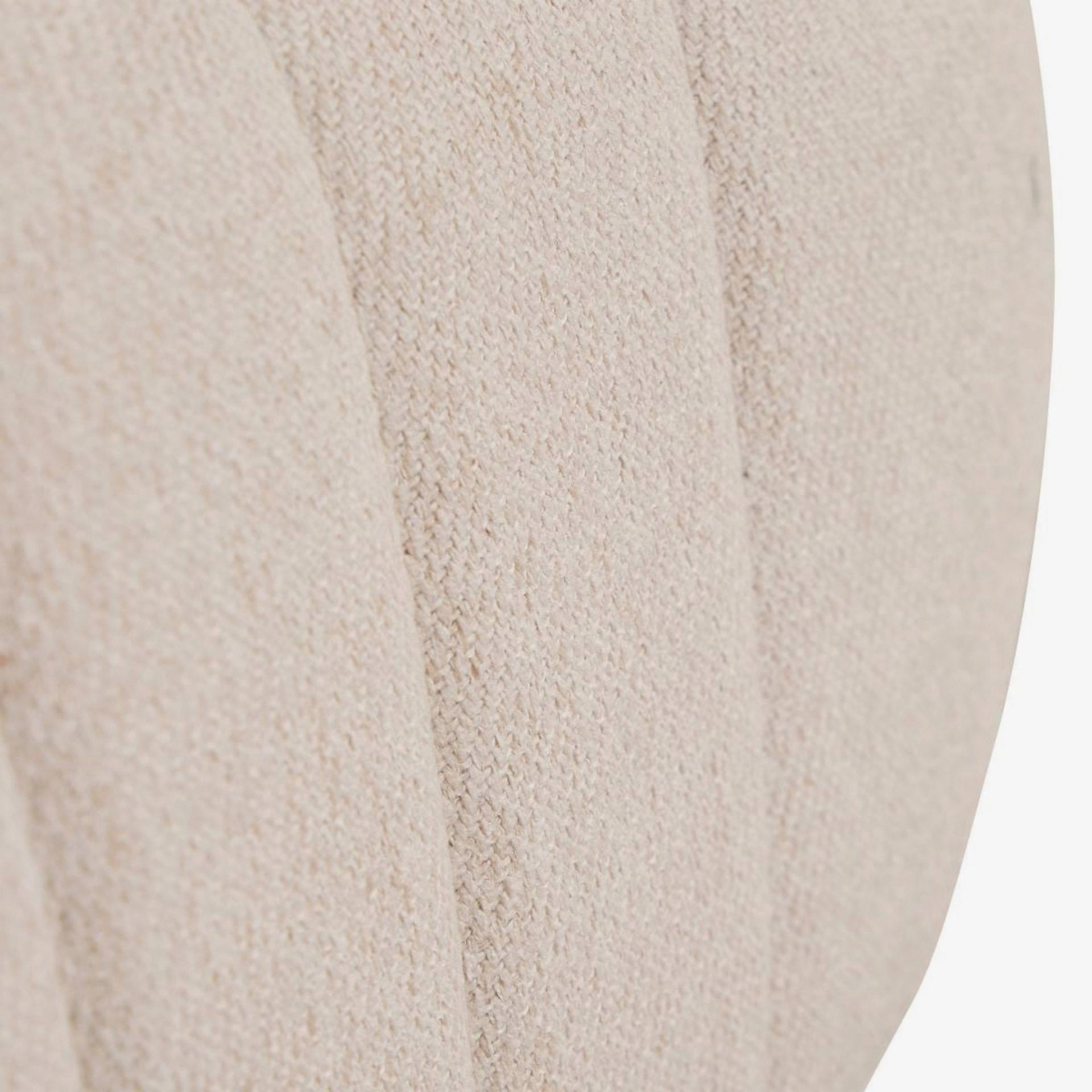 Sill&oacute;n de comedor beige de tela Siren 