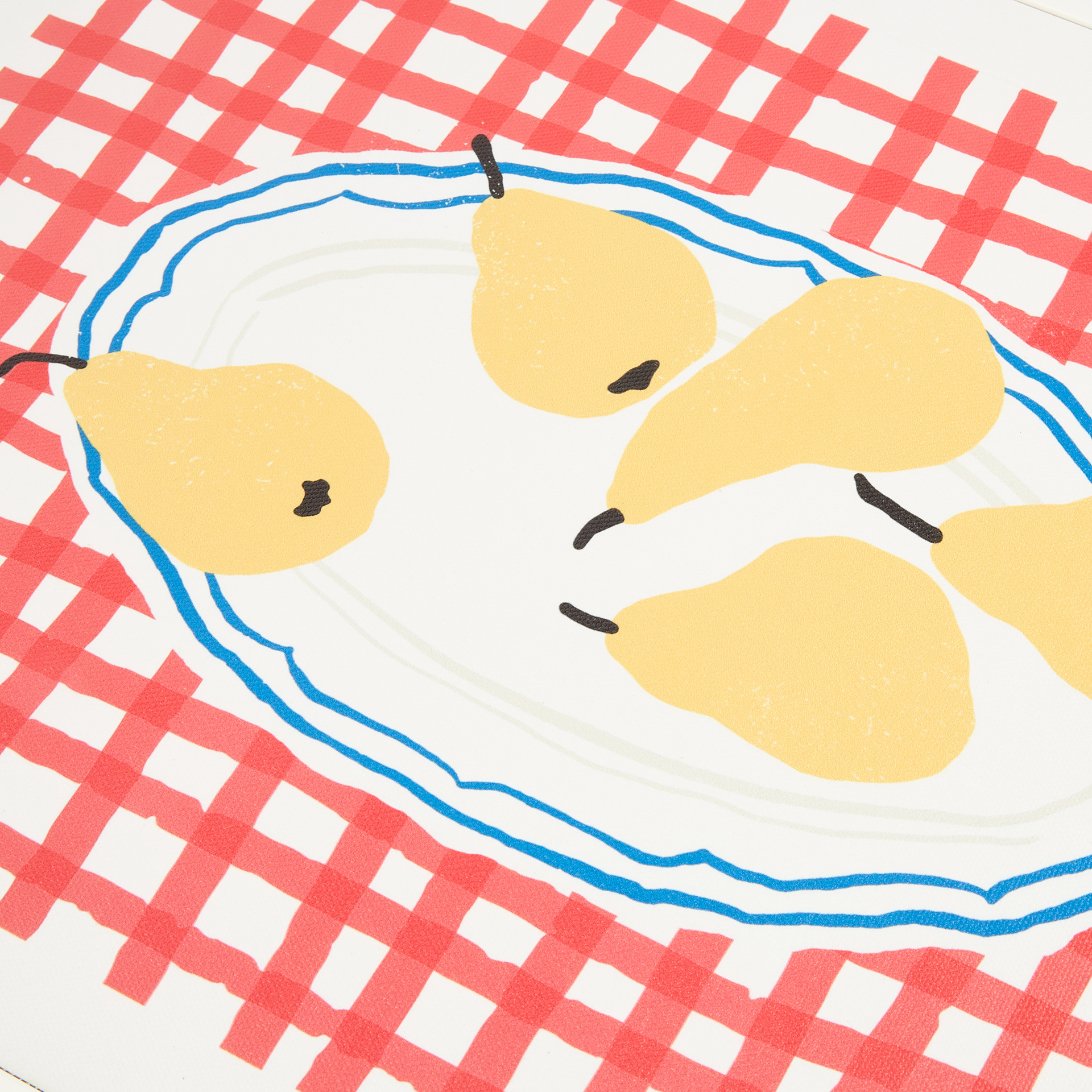 Cuadro con marco y cristal Pears 30x40cm