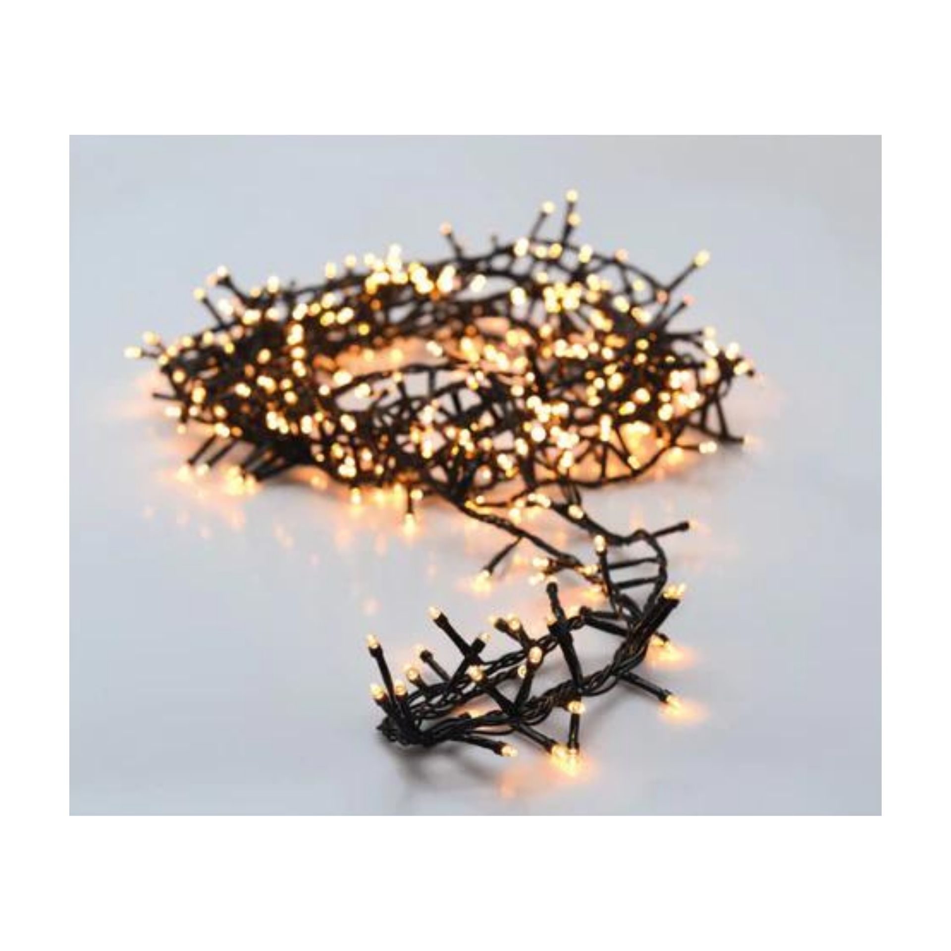 Caja 400 LED interior/exterior de luz blanca cálida