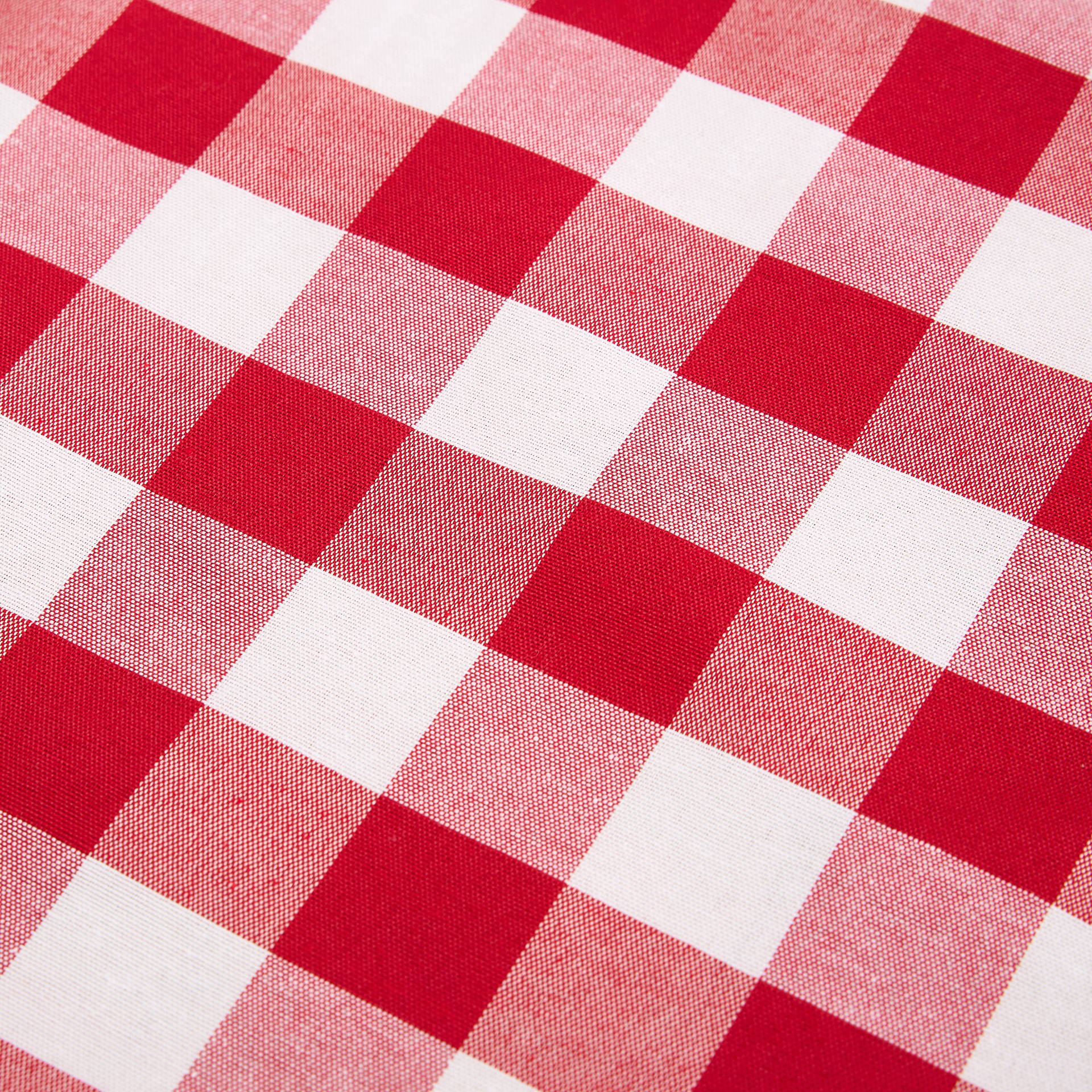 Mantel Vichy rojo 140x250cm