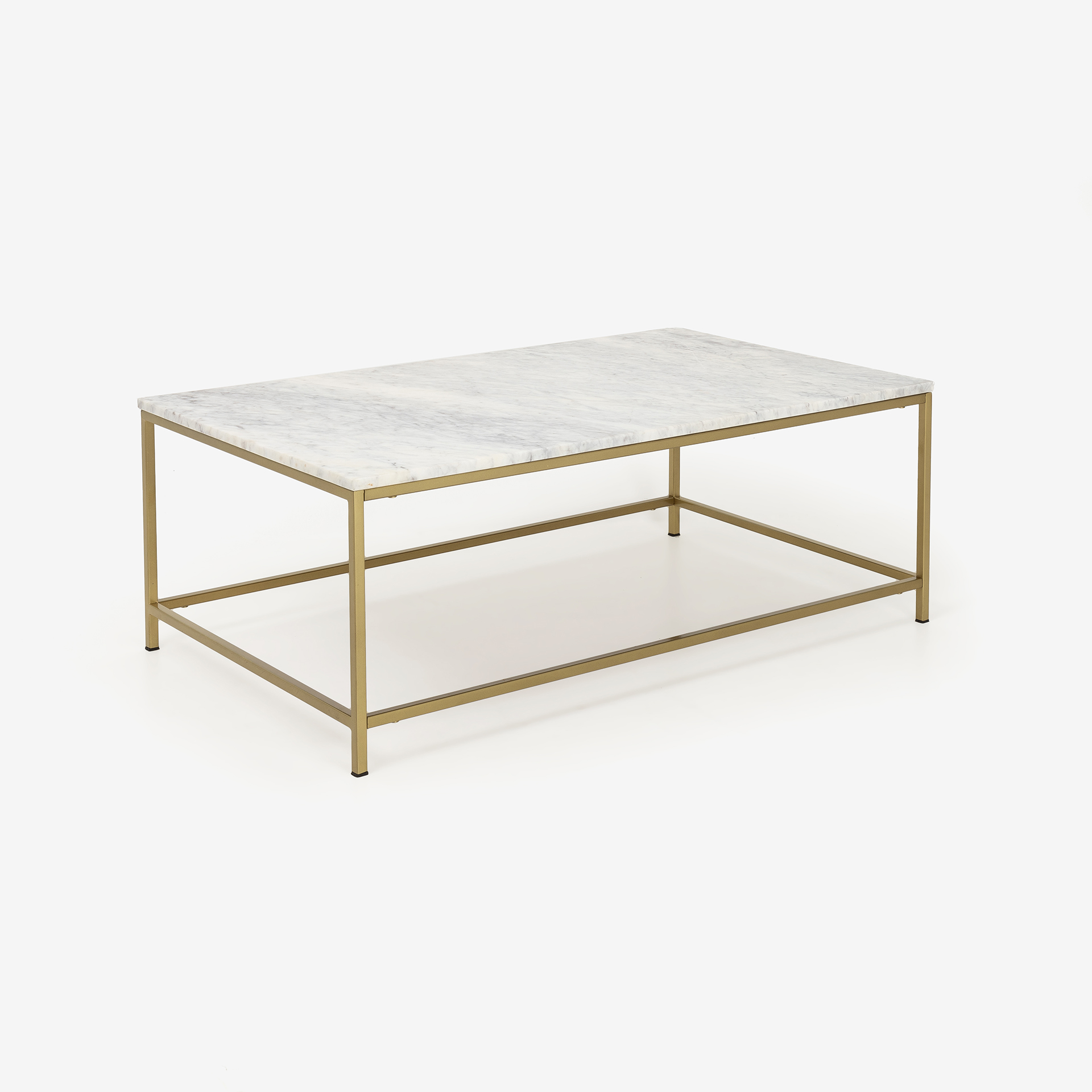 Mesa de centro de m&aacute;rmol 60x100x37,5cm