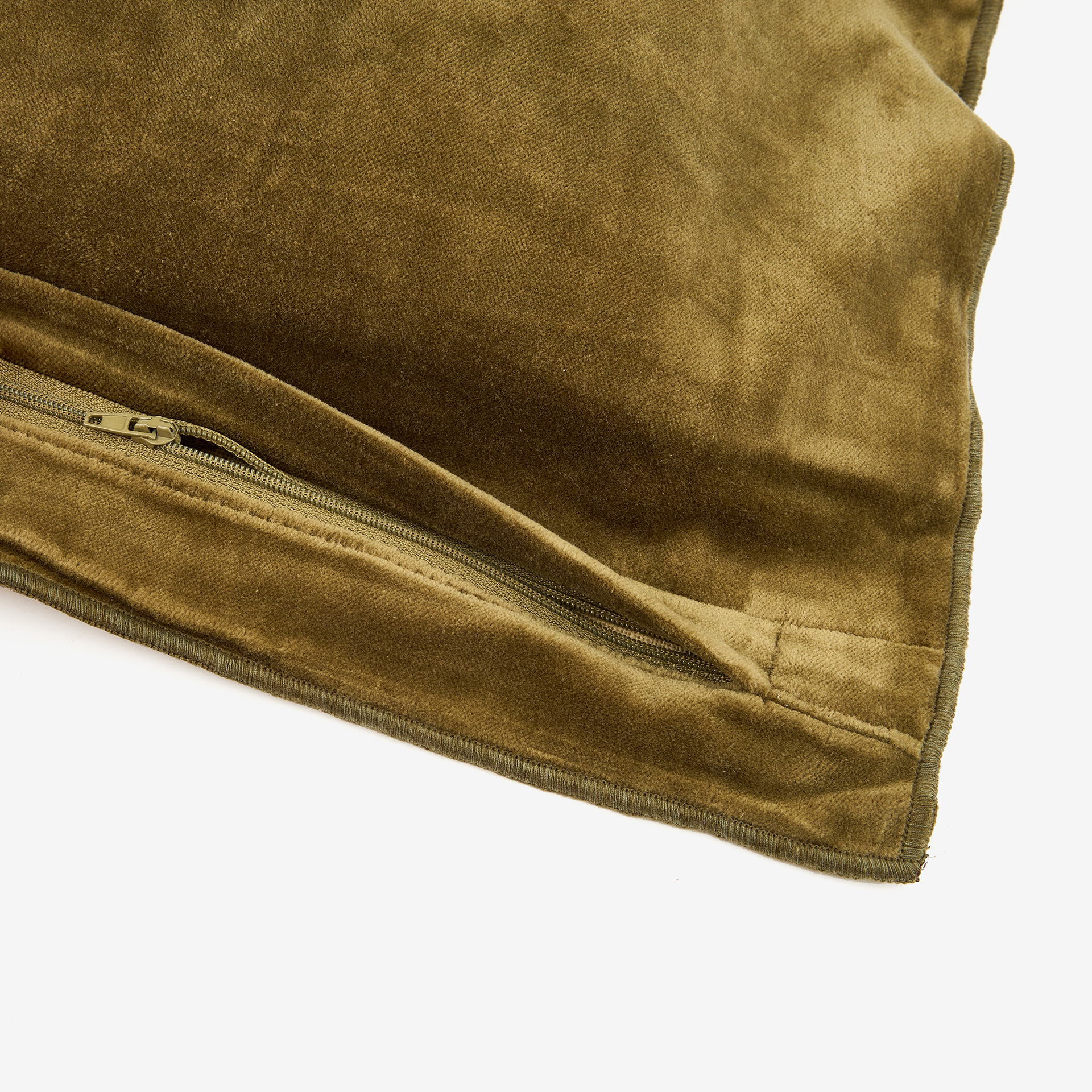 Funda de cojín rectangular de algodón estampado azul flores Mia 40x60cm Clau&Chloe