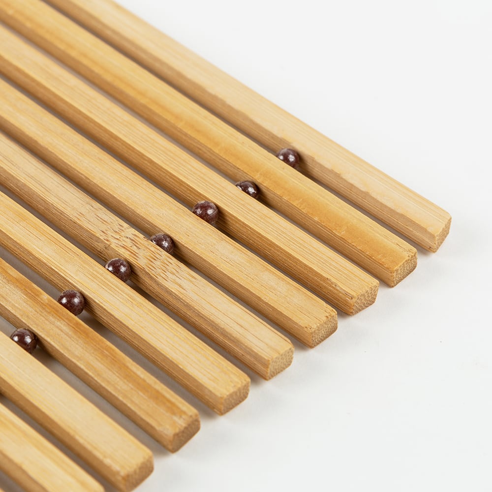 Salvamantel de bamb&uacute; 17x18cm