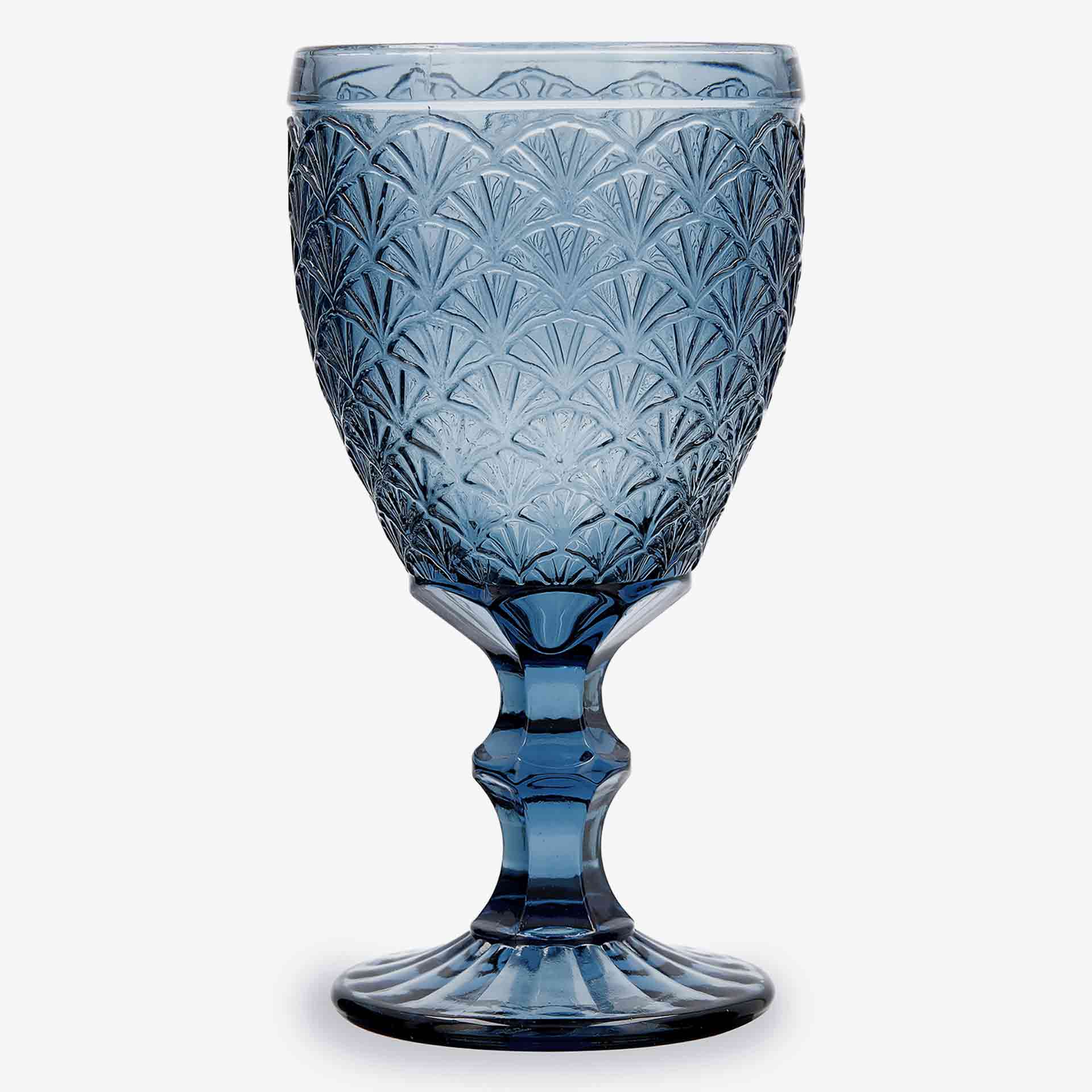 Copa de vidrio azul Marua 30cl