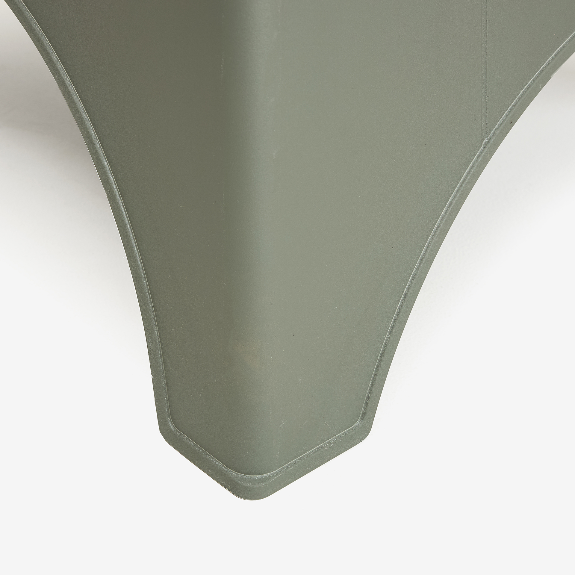 Silla de jard&iacute;n apilable de polipropileno verde Patmos 78x71x79cm