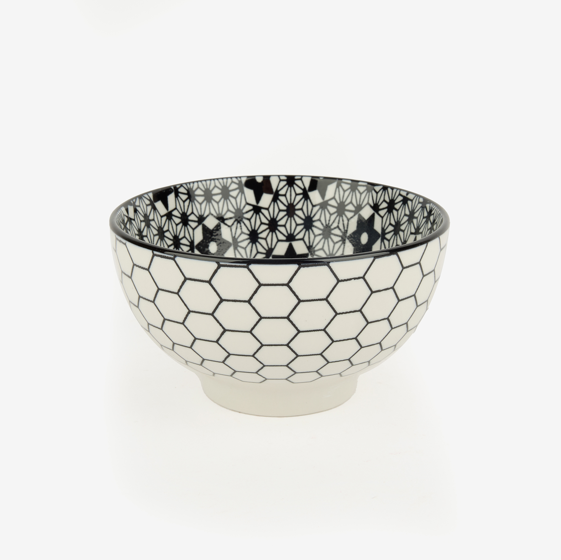 Bol de porcelana estampado &Oslash;12x6cm