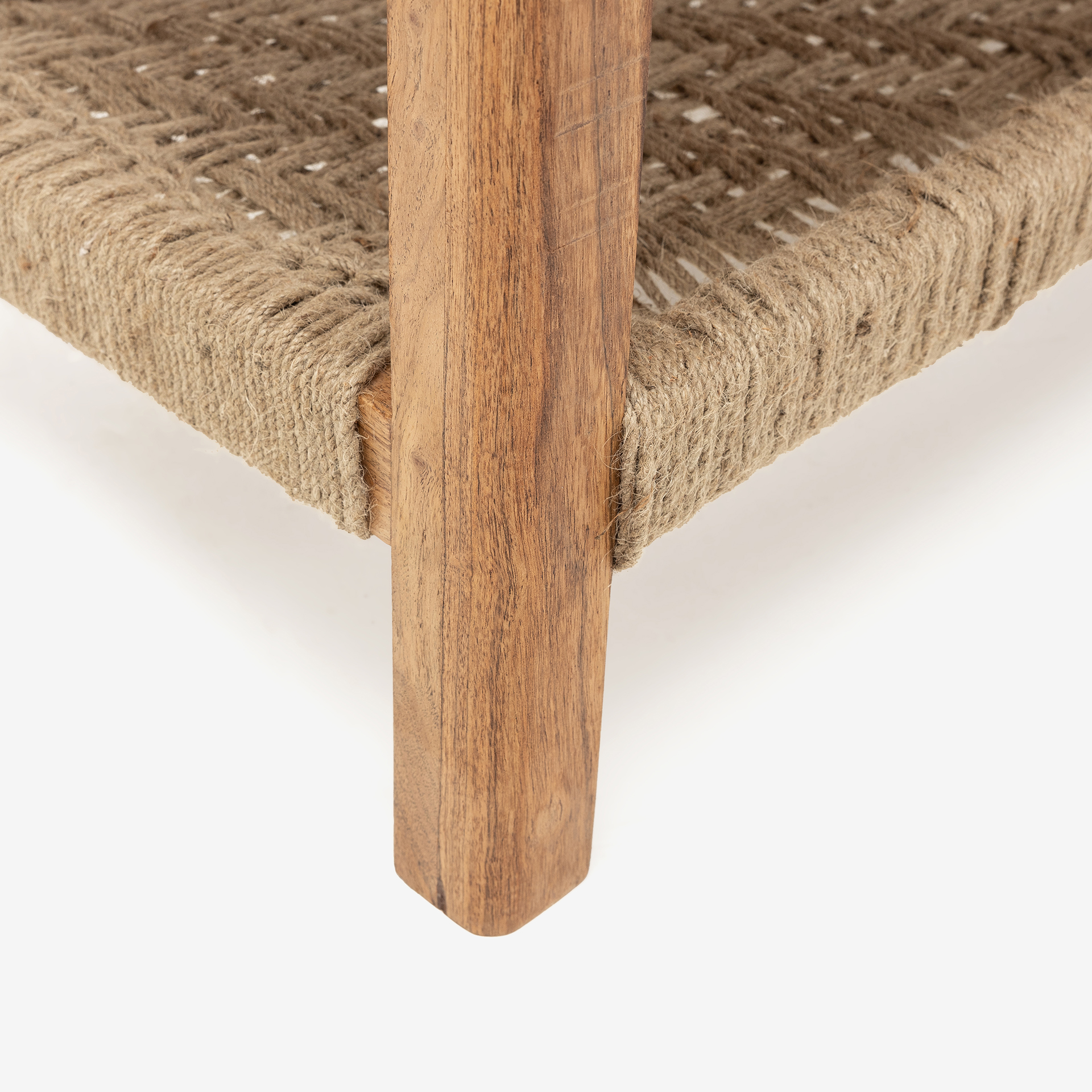 Aparador de madera de acacia con estante Bolt 180x45x80cm Clau&Chloe