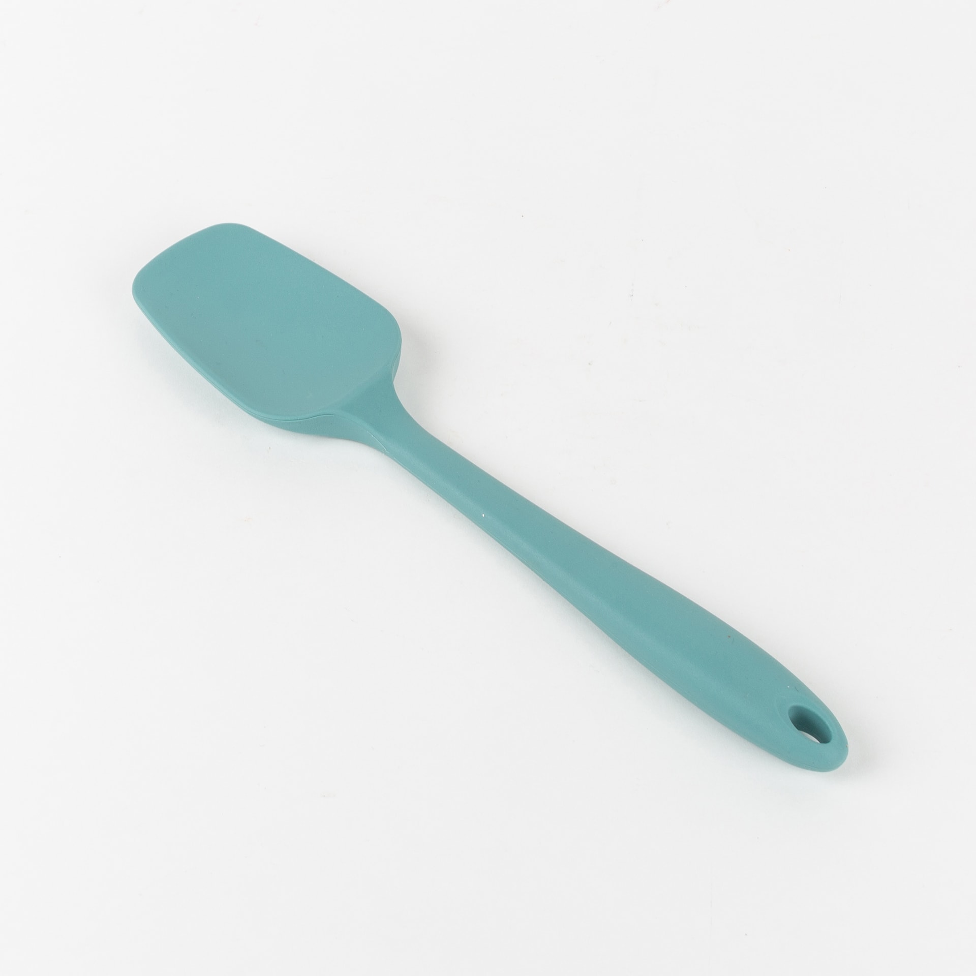 Cuchara silicona turquesa 27cm