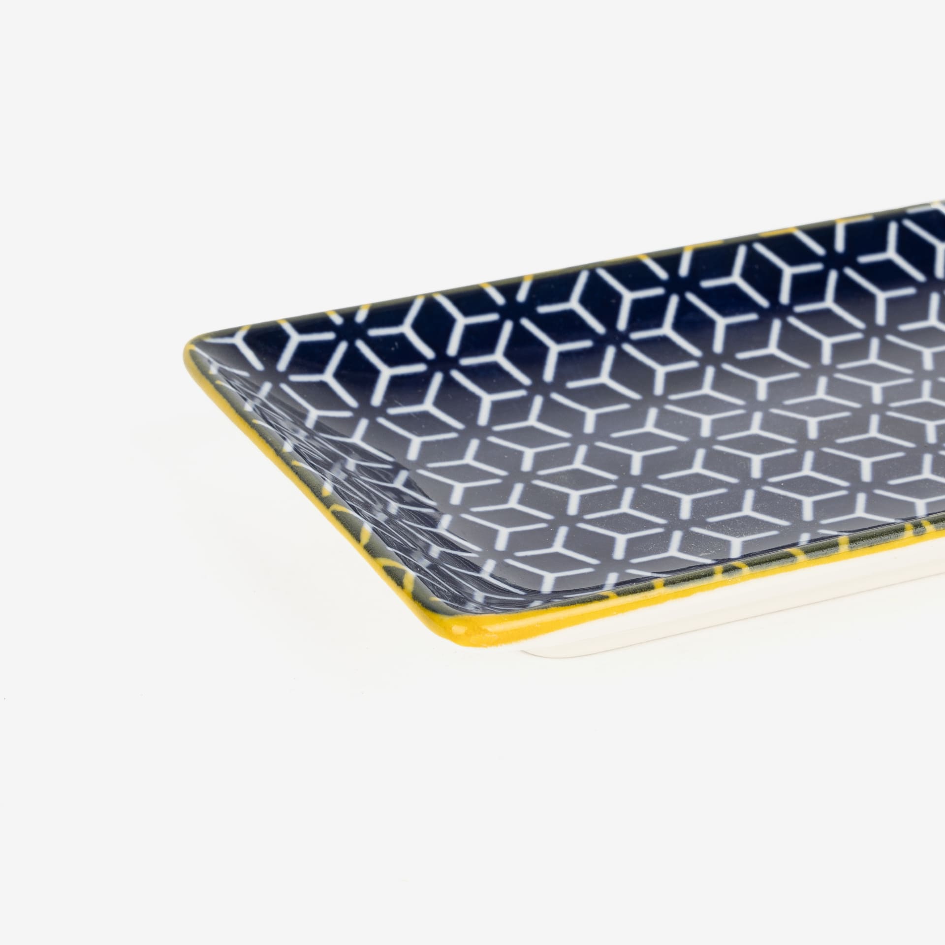 Bandeja de porcelana Okinawa 15x9cm