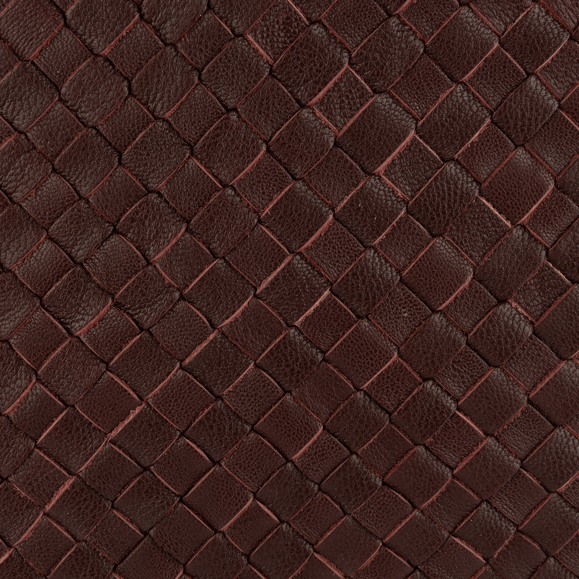 Funda de cojín de piel velvet granate Nappa 45x45cm