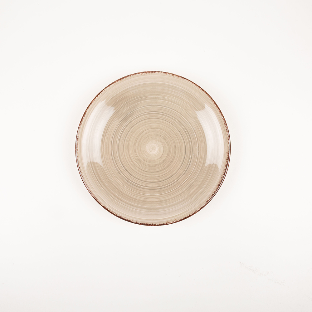 Vajilla de 18 piezas de gres gris Vita