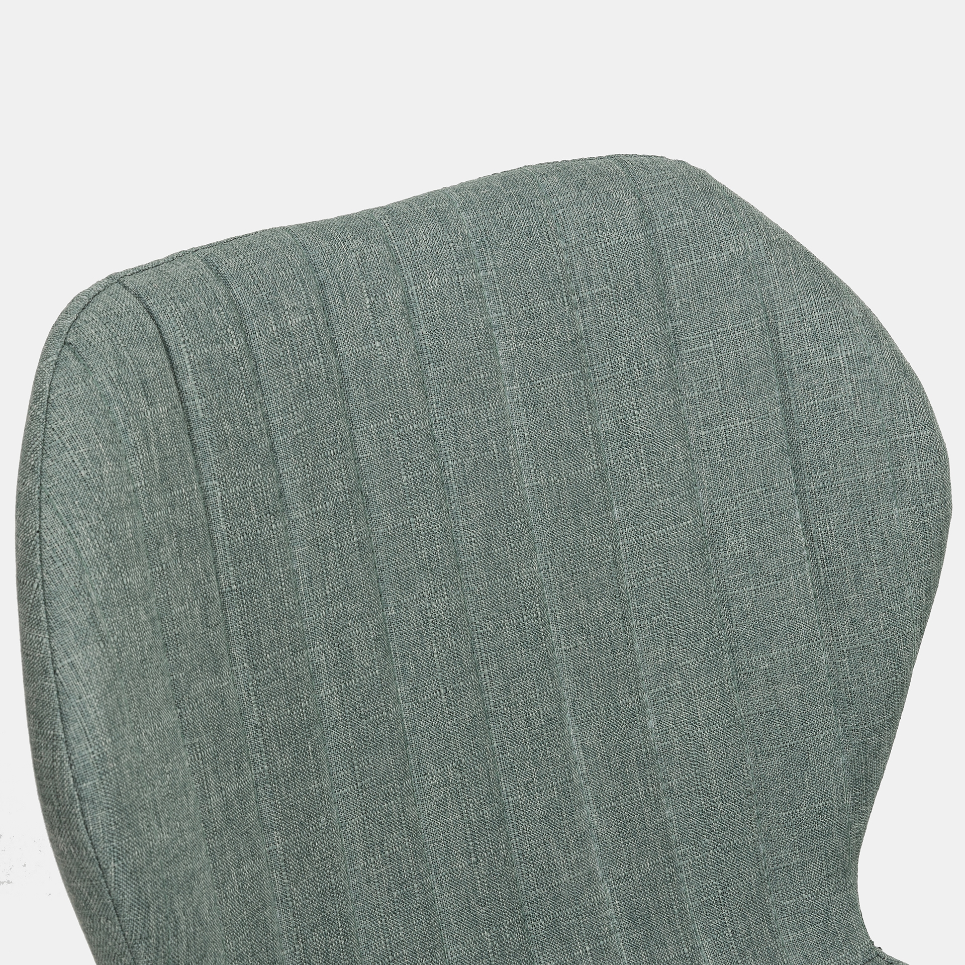 Silla de comedor verde Lydia 54x50x86cm Clau&Chloe