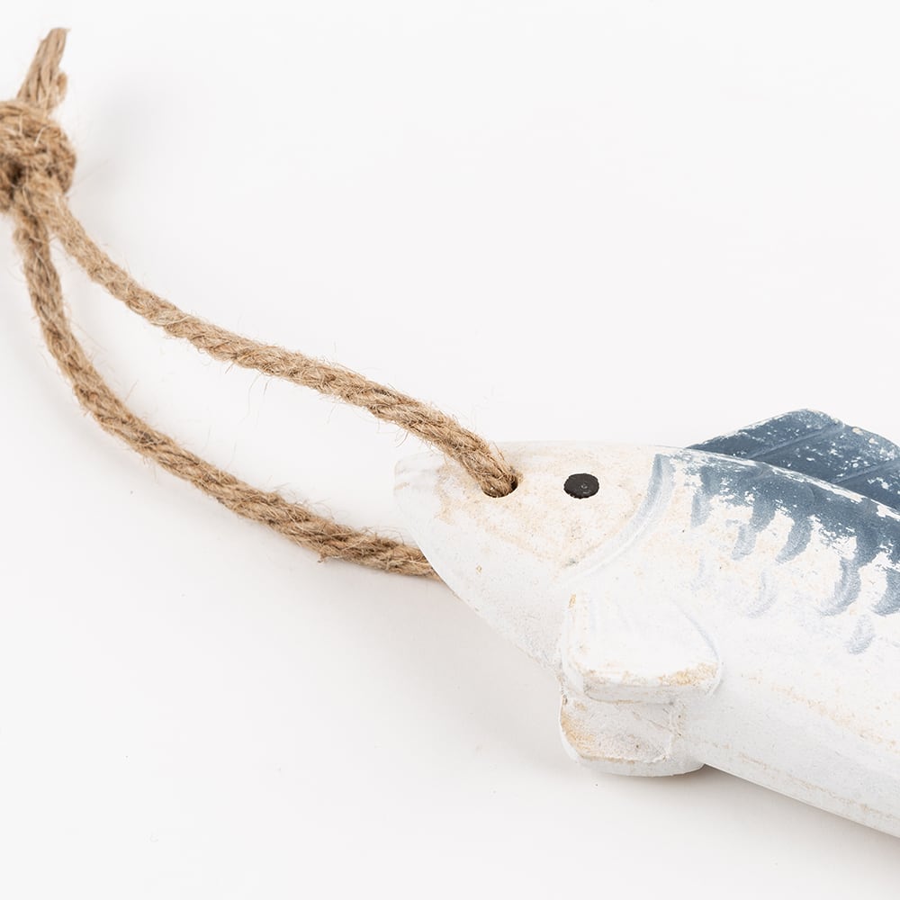 Decoraci&oacute;n colgante en forma de pez de madera surtido