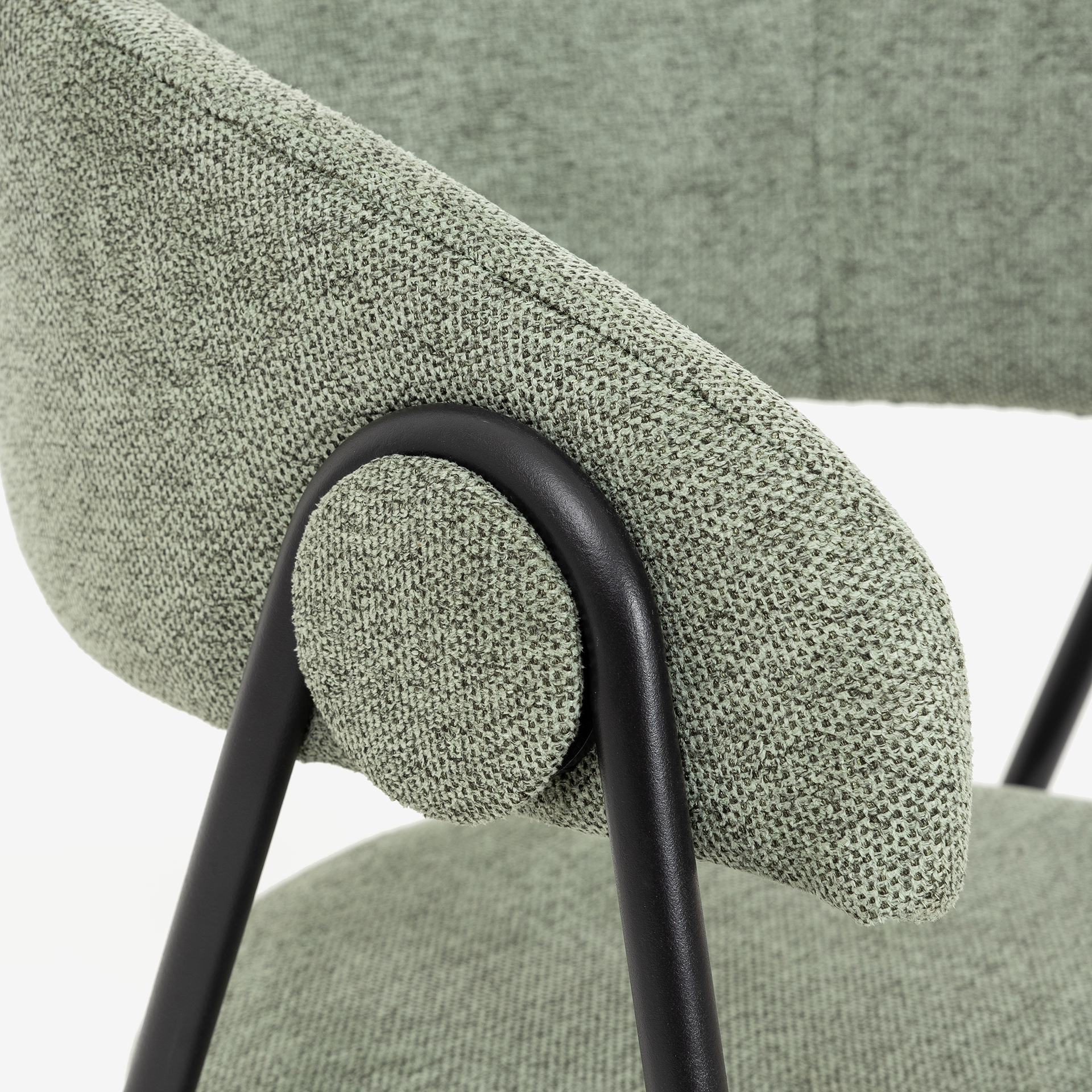 Silla de comedor verde Linda 55x57x82cm Clau&Chloe