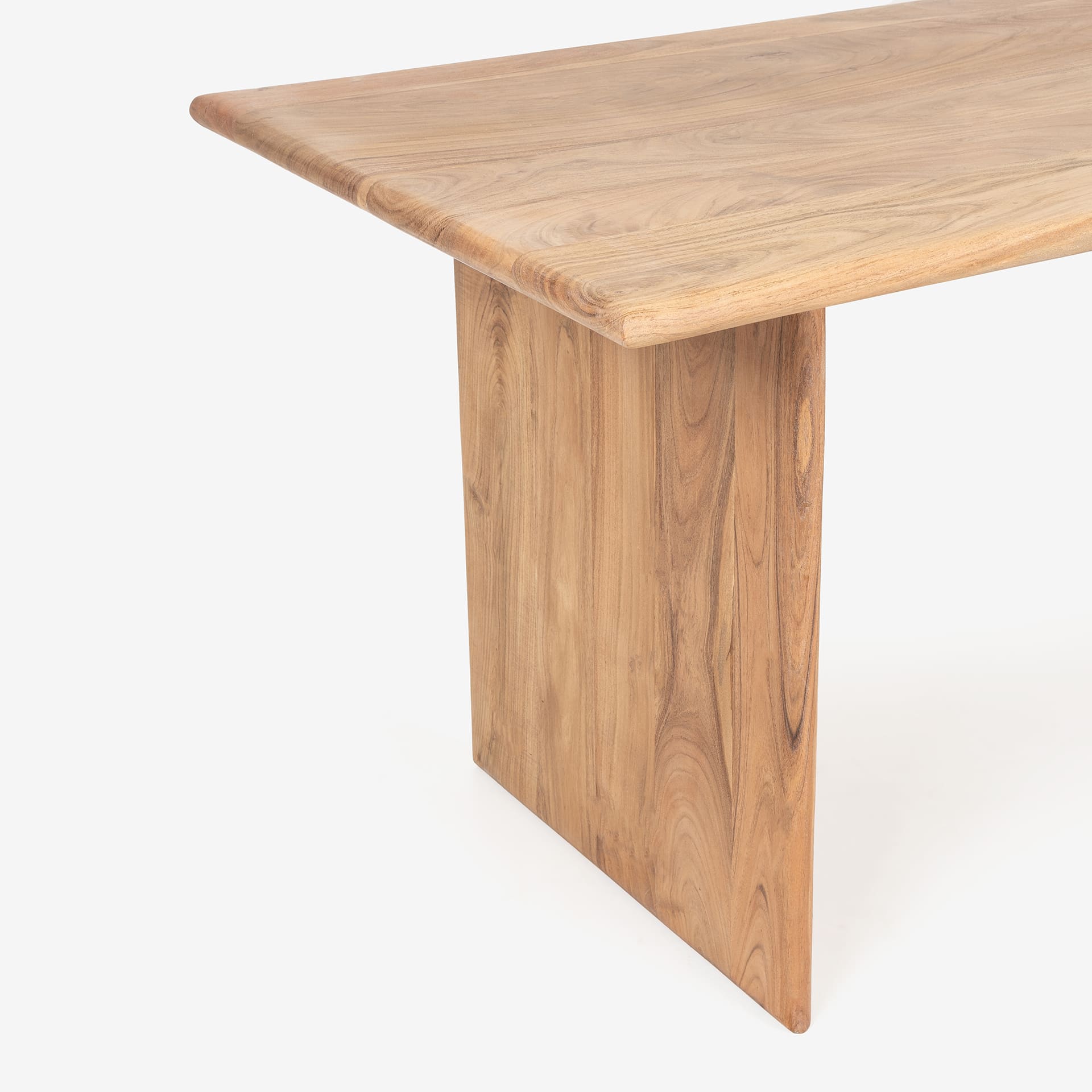 Mesa de comedor de madera de acacia Riga 160x80x77cm Clau&Chloe