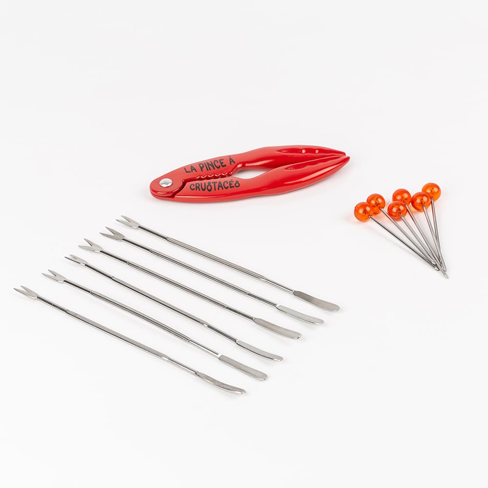 Set de 6 servicios de marisco