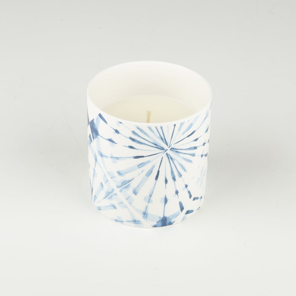 Vela arom&aacute;tica rosa y albaricoque en vaso 320g