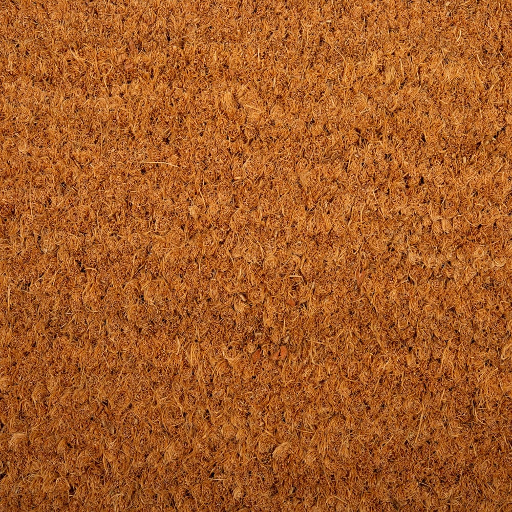 Felpudo de fibra de coco liso 60x40cm