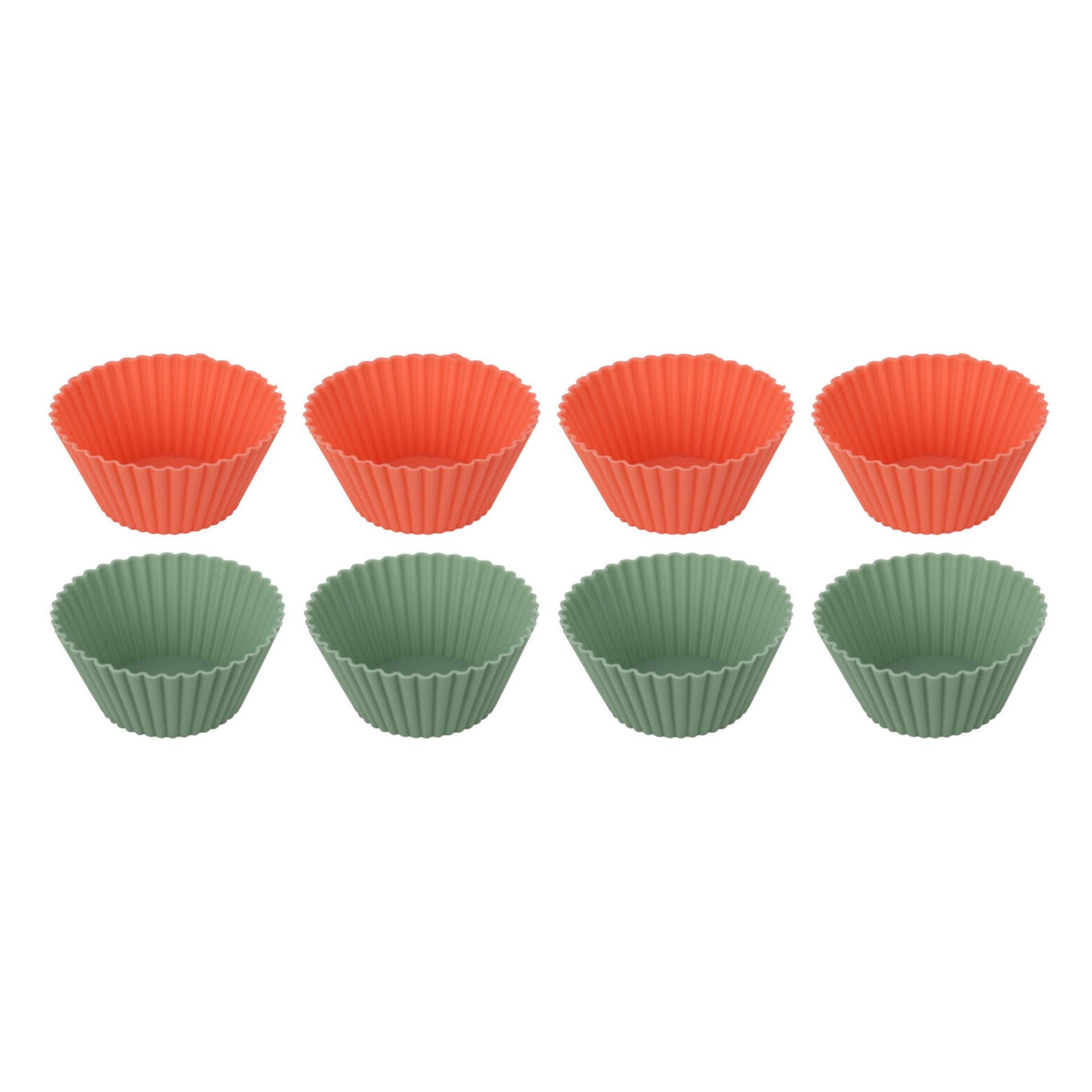 Set de 8 moldes para muffins de silicona Sweley Ø7x4cm