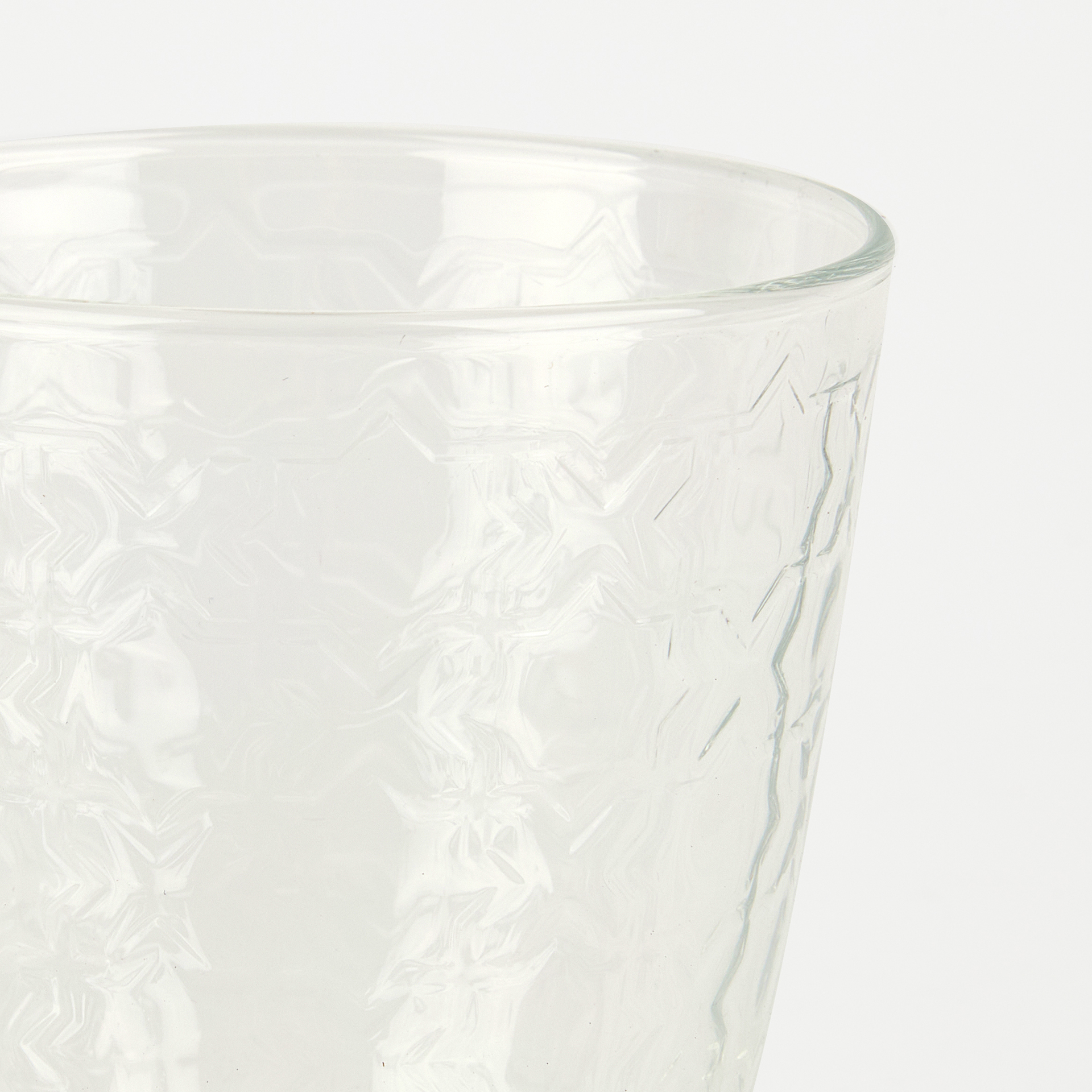 Vaso de vidrio transparente Riad 31cl Ø9x10cm