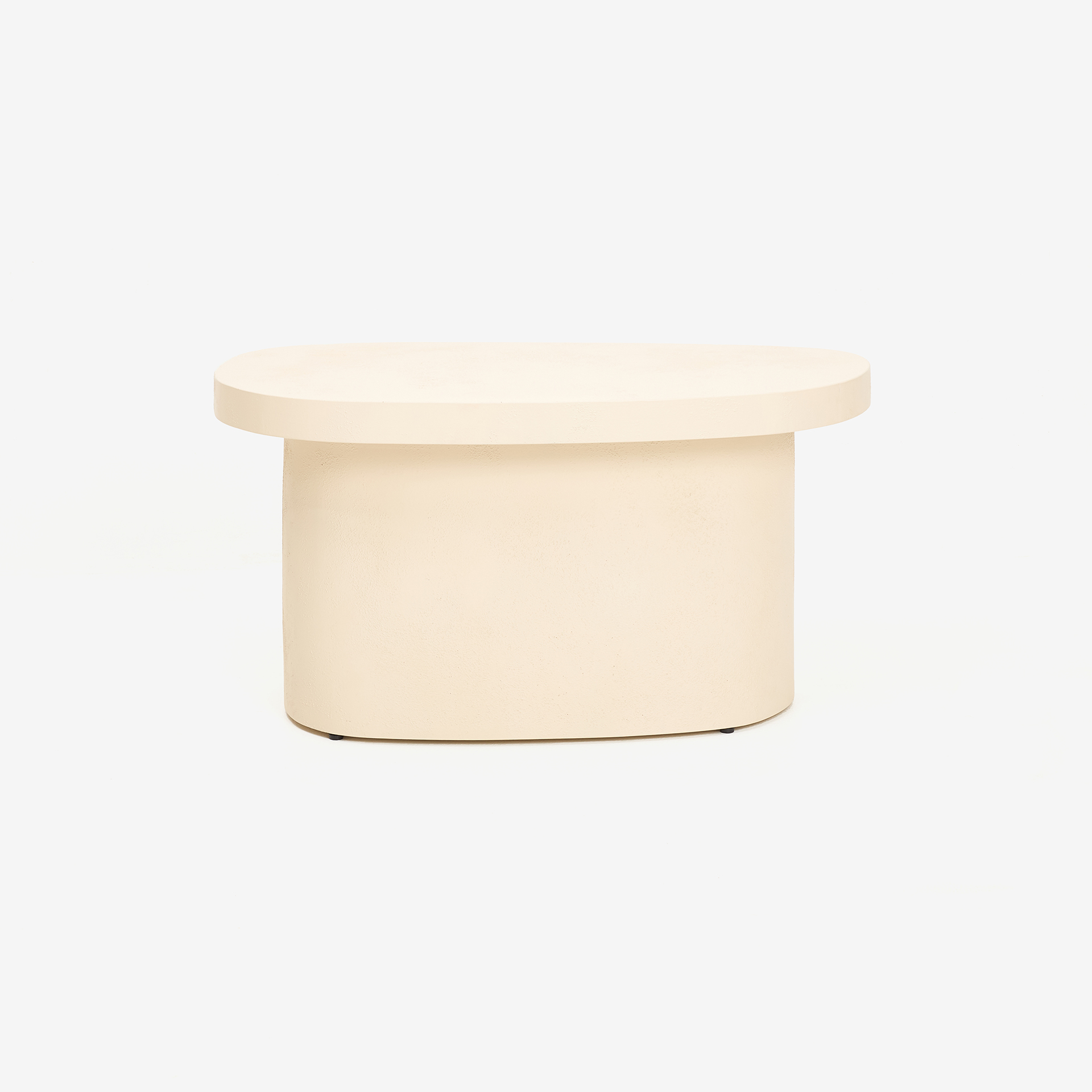 Mesa auxiliar de microcemento Balin 70x40x35cm Clau&Chloe