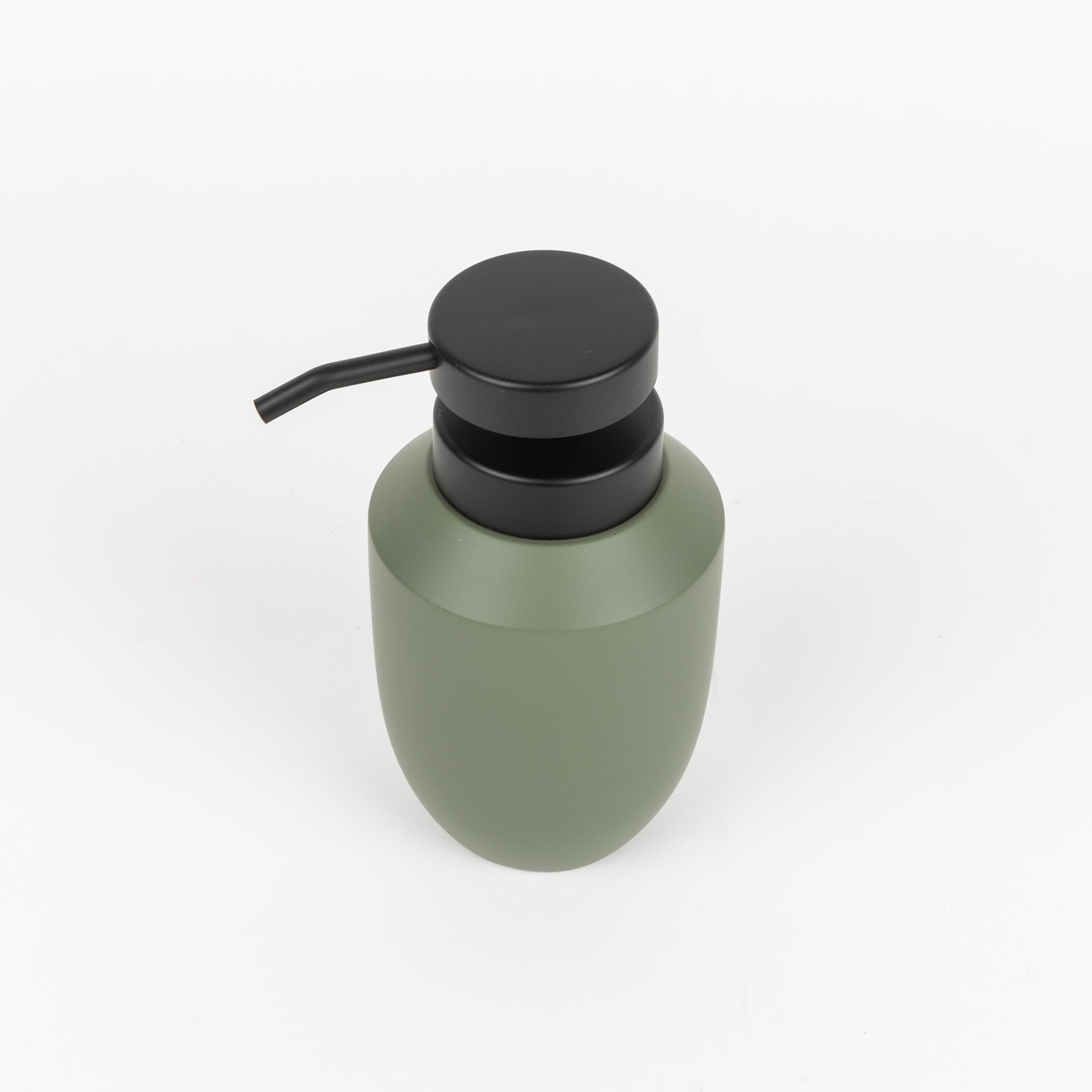 Dosificador de jabón verde Gron Ø8x15cm