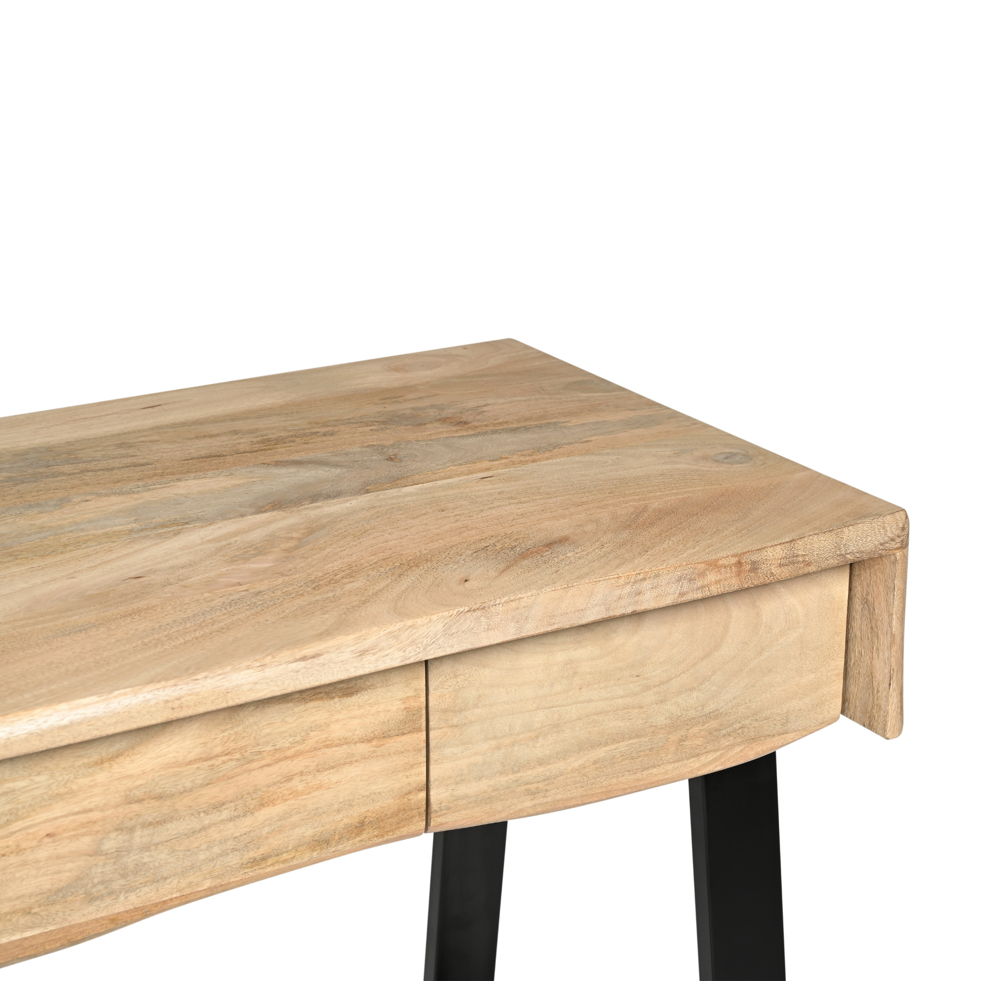 Escritorio de madera de acacia Jaipur 120x60x80cm