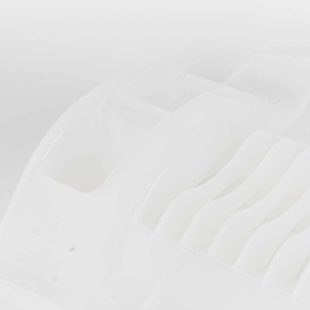 Escurreplatos PP transparente 40x40cm