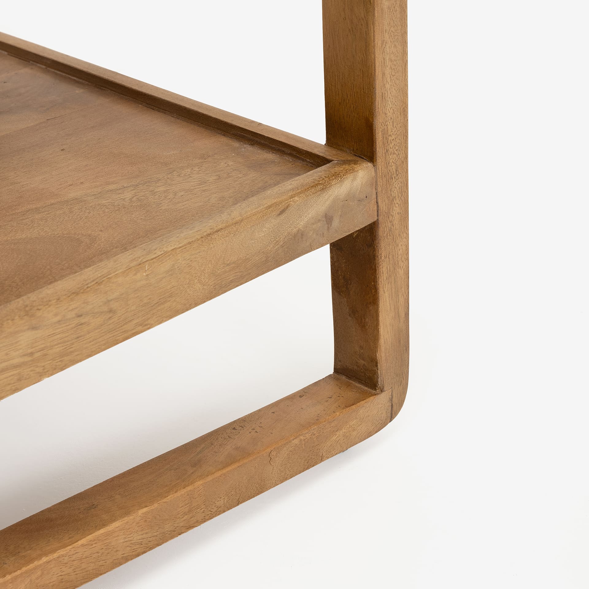 Mesa camarera de madera de mango Round 90x50x56 Clau&Chloe