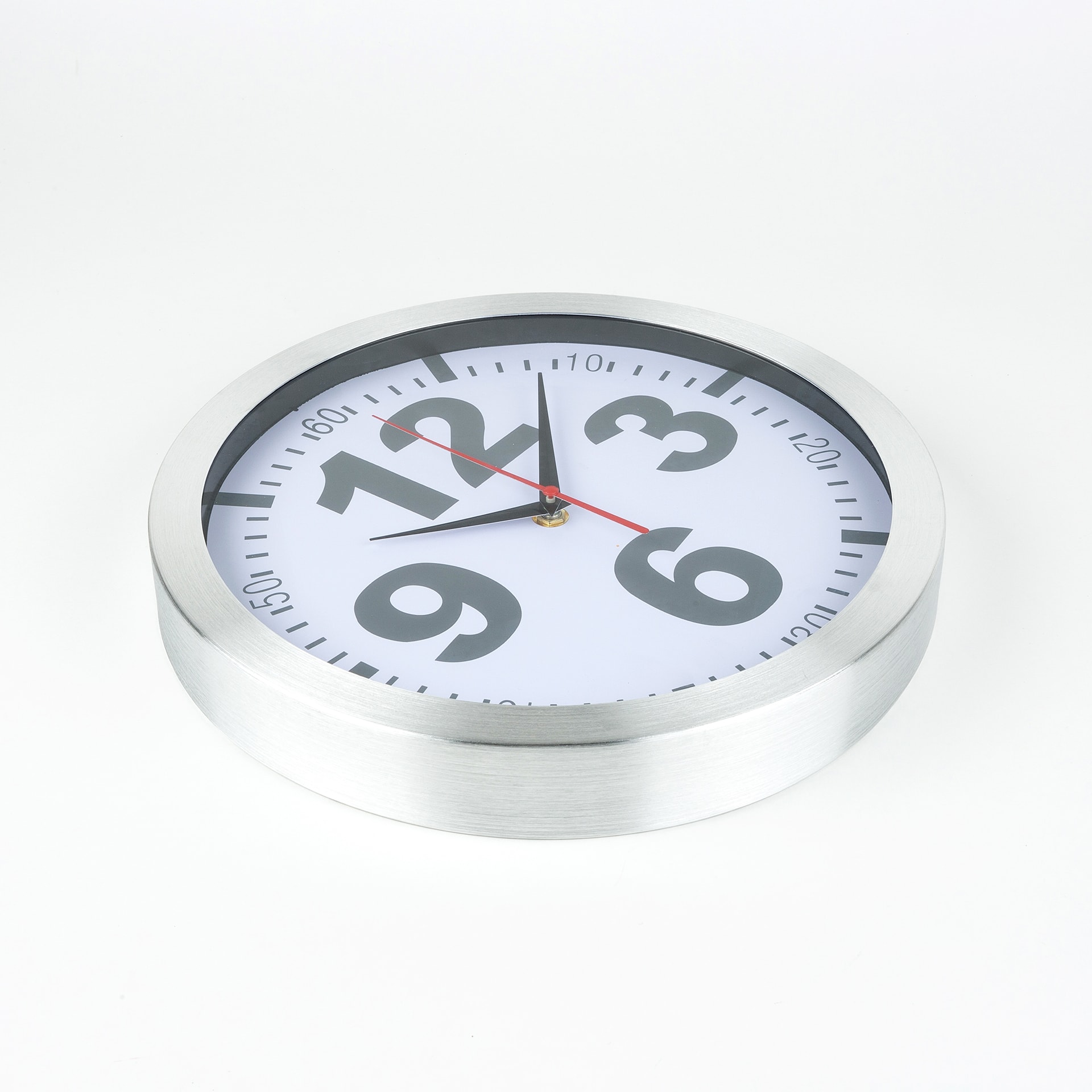 Reloj de pared de metal Ø30x4cm