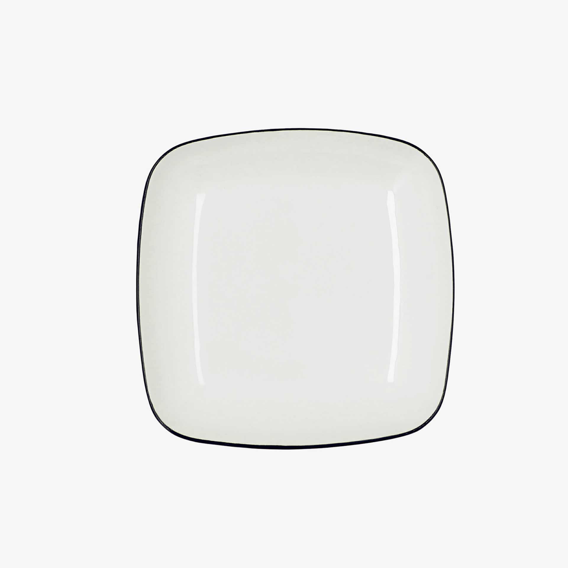 Bandeja de cerámica con relieve 19,5x3,6cm Siena