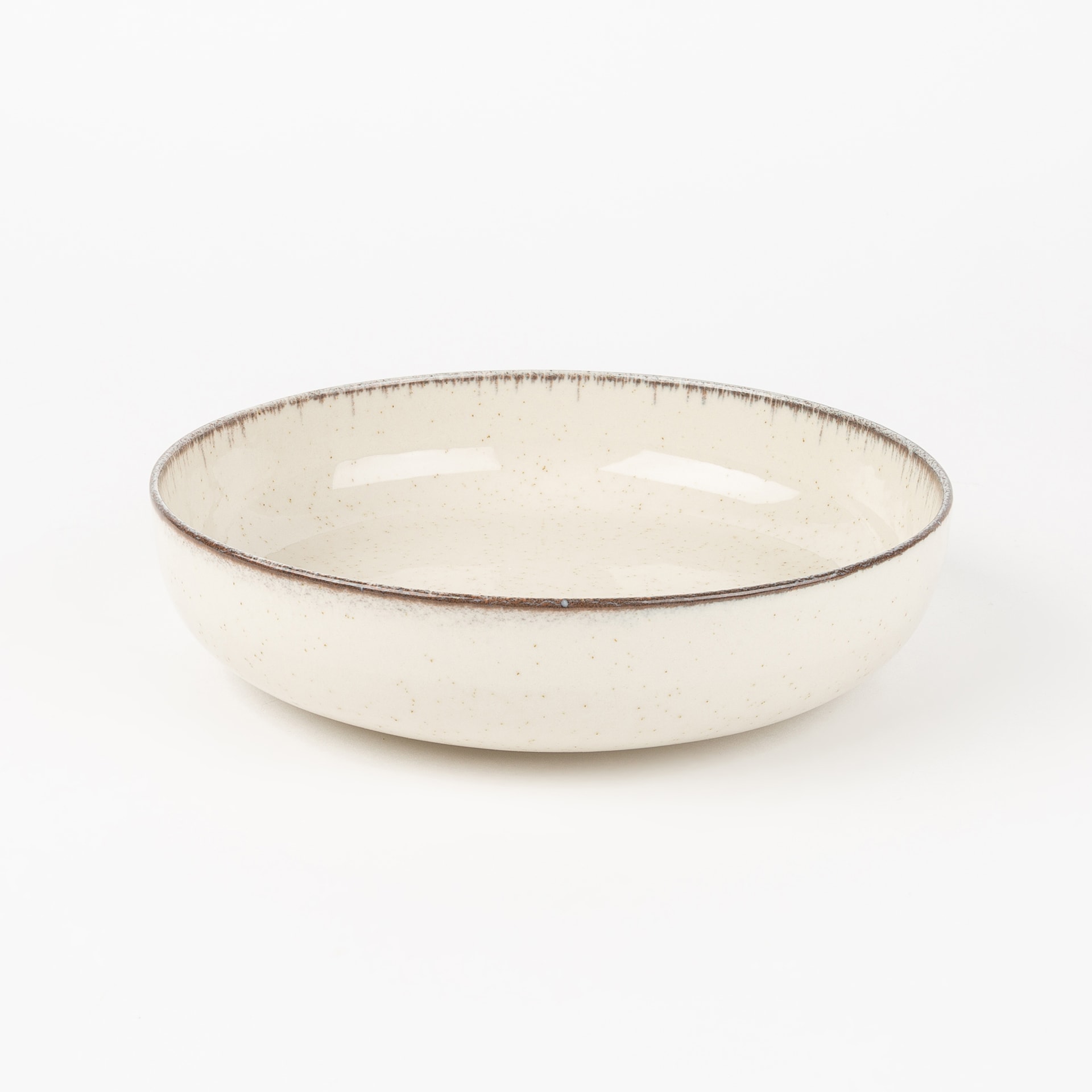 Vajilla de 12 piezas de porcelana marfil Olite