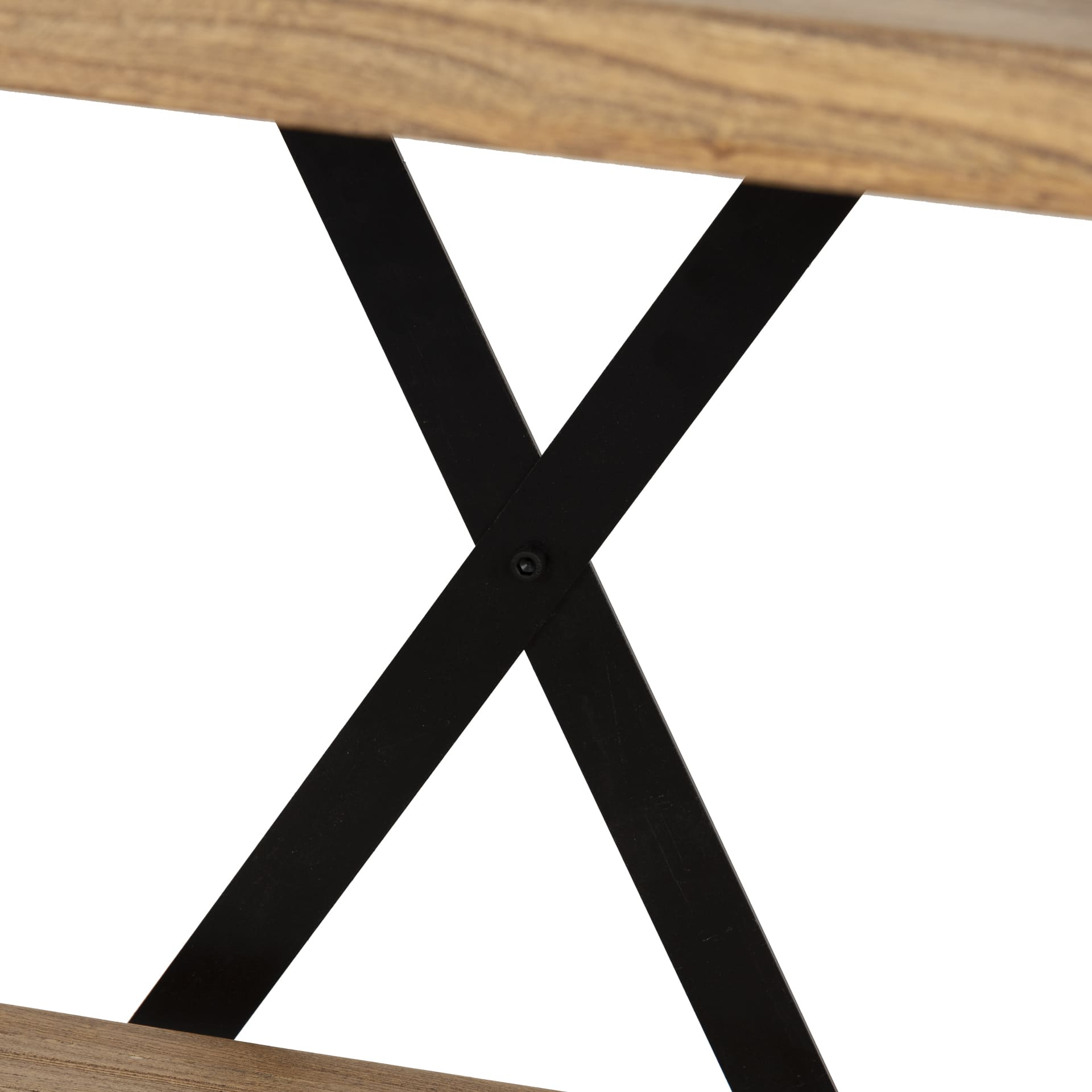 Estantería de madera de olmo reciclada 80x40x160cm