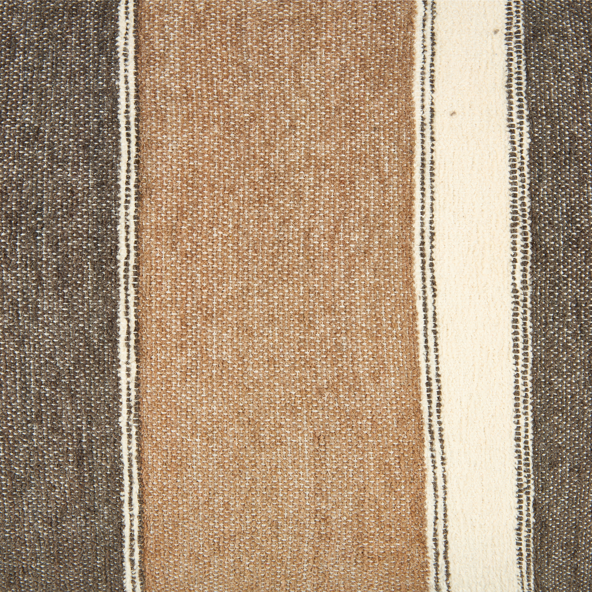 Funda de coj&iacute;n de chenilla rayas Micata 30x45cm