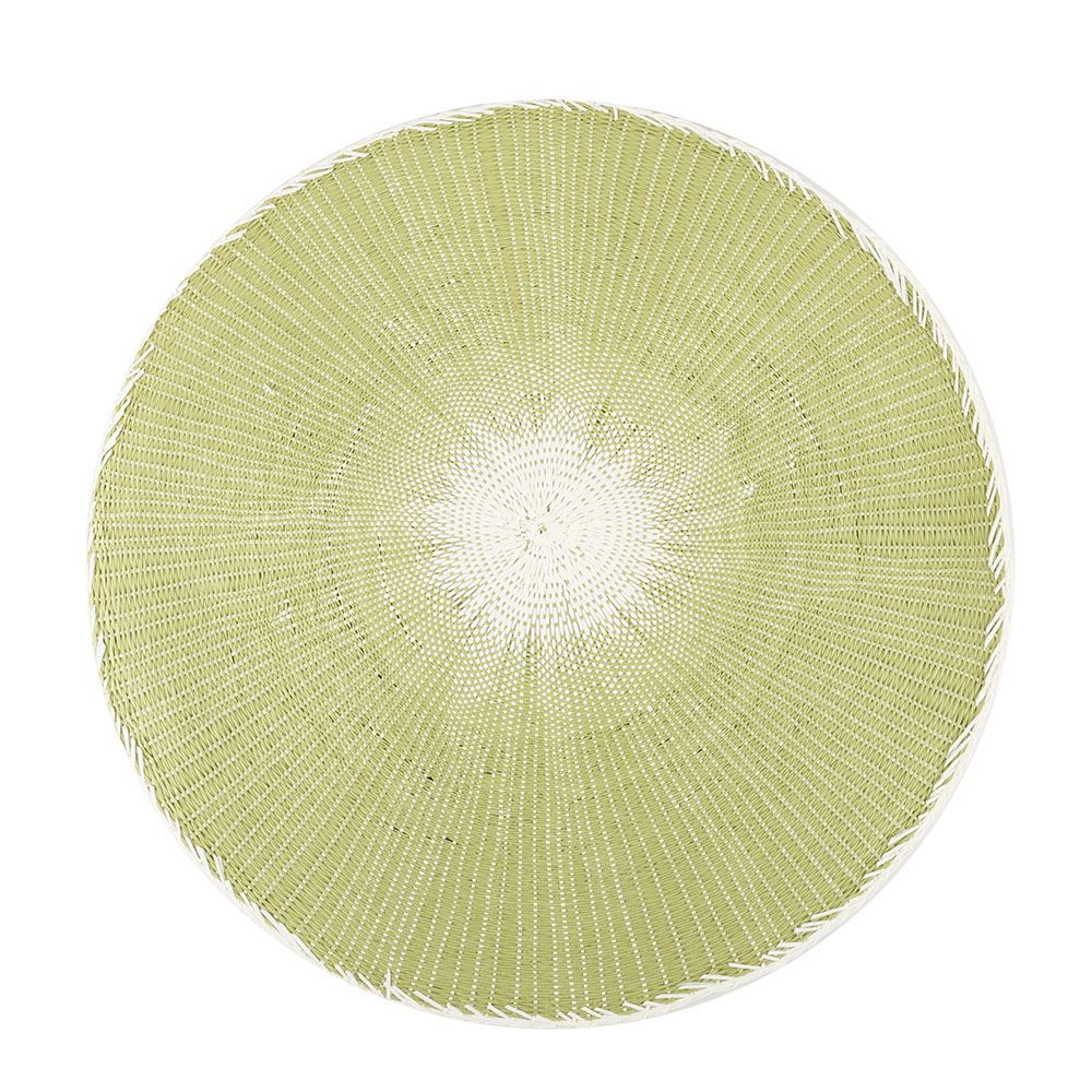 Mantel individual de fibra tierra &Oslash;38cm