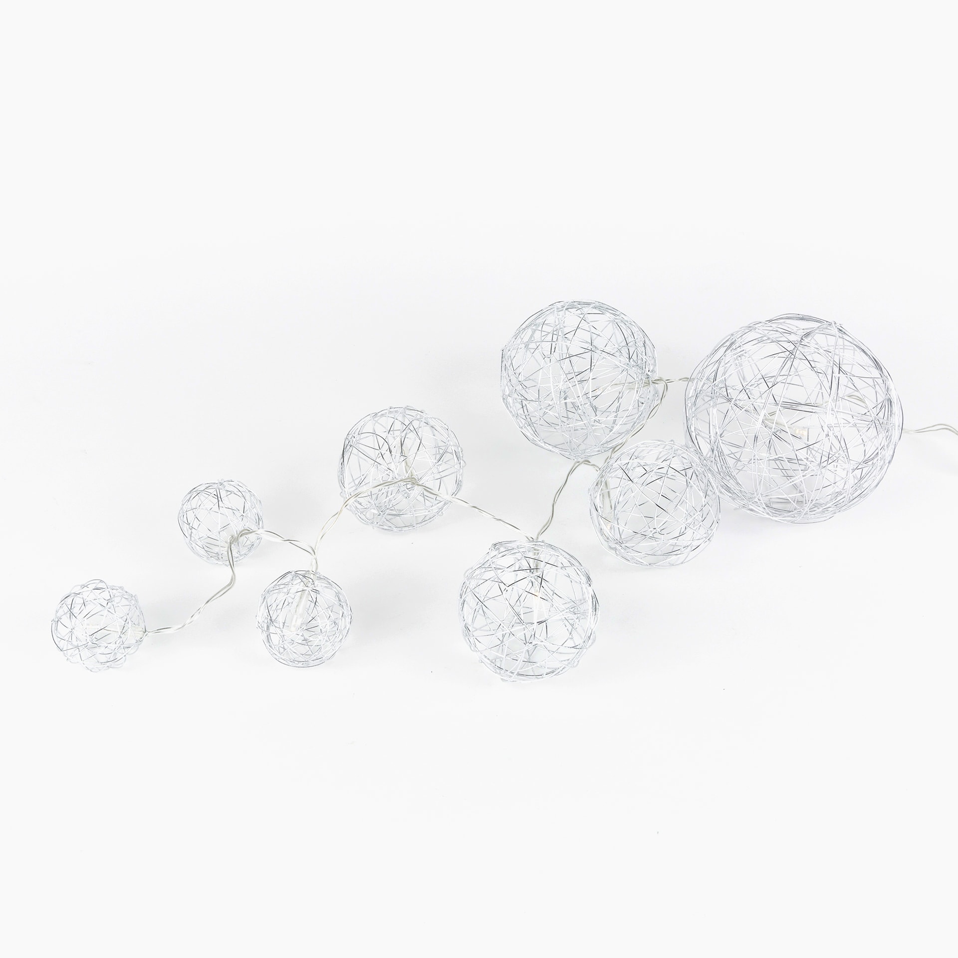 Guirnalda de luces interior 8 LEDs luz c&aacute;lida 90cm