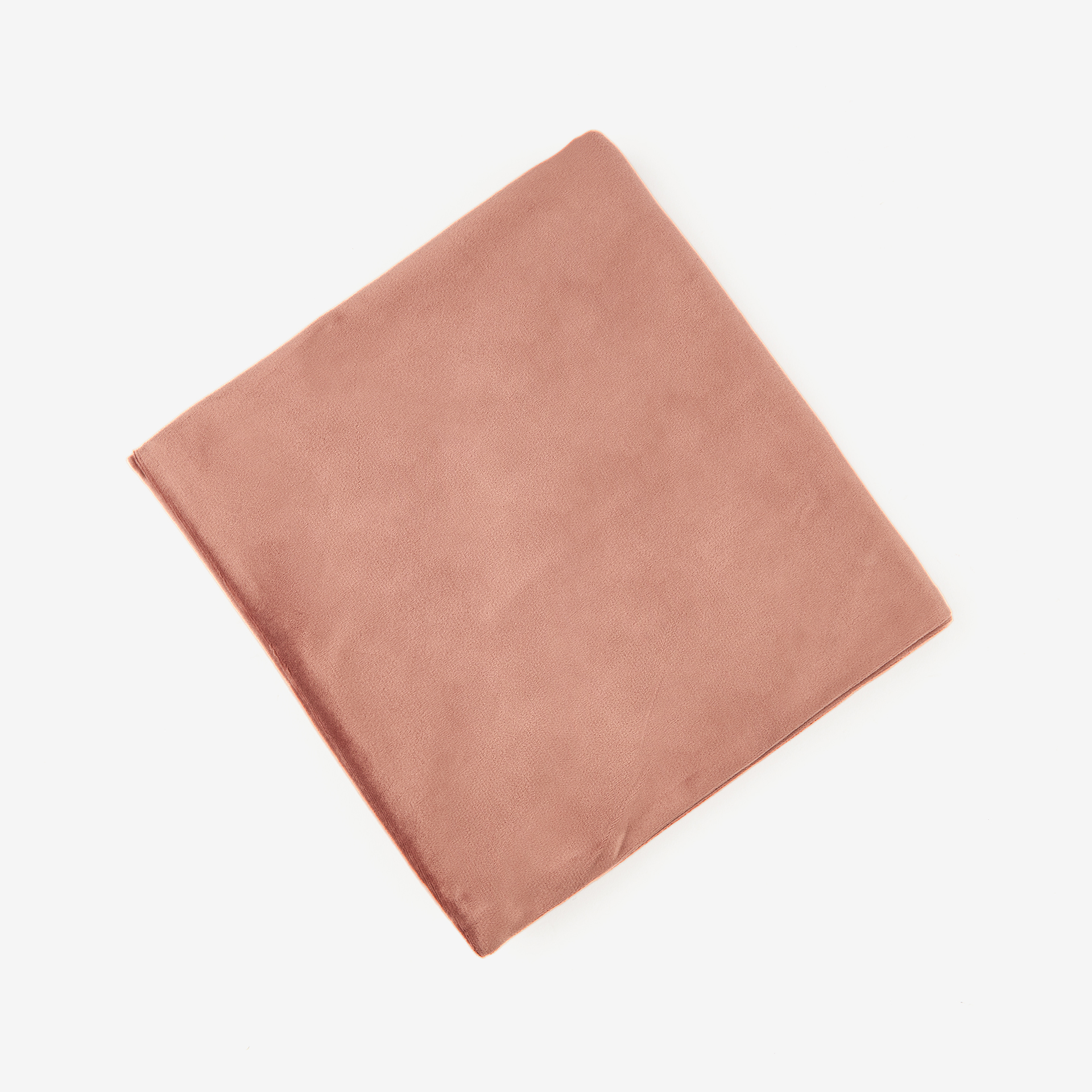 Funda de cojín velvet rosa 45x45cm