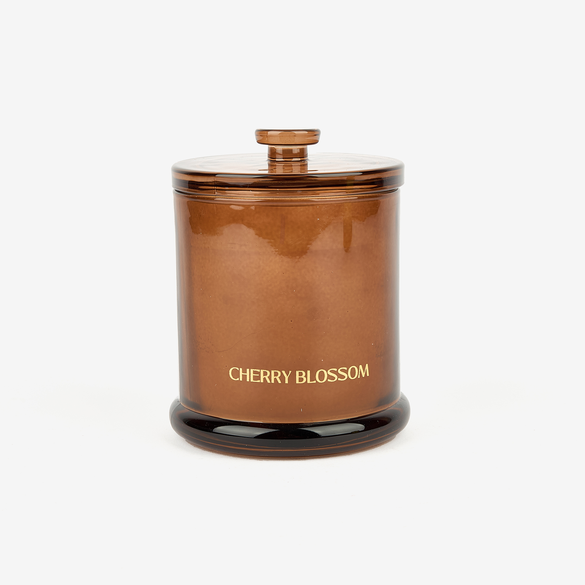 Vela aromática en vaso de cristal Cherry blossom Durcal Ø10x13cm