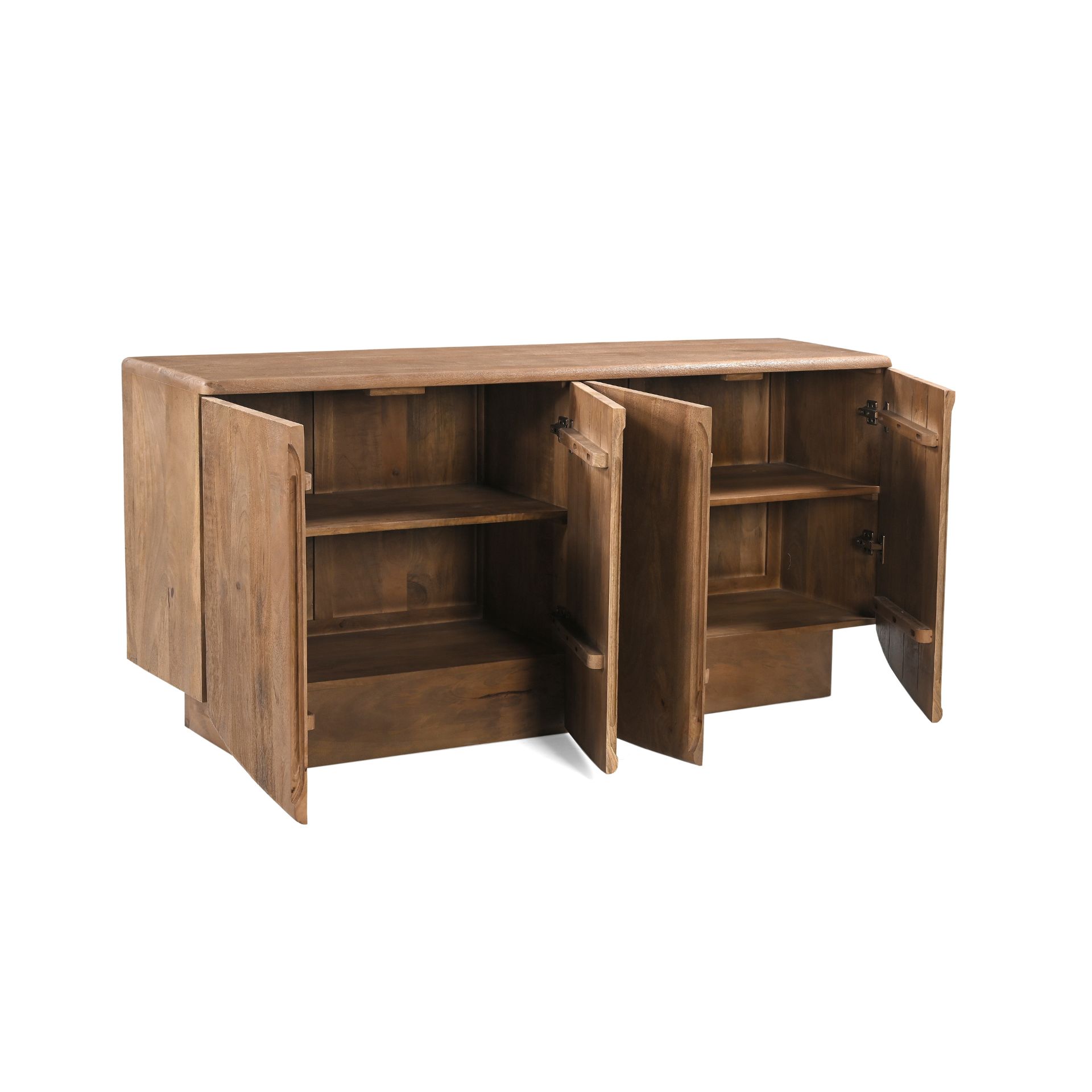 Aparador de madera de mango Brasilia 180x40x75cm Clau&Chloe