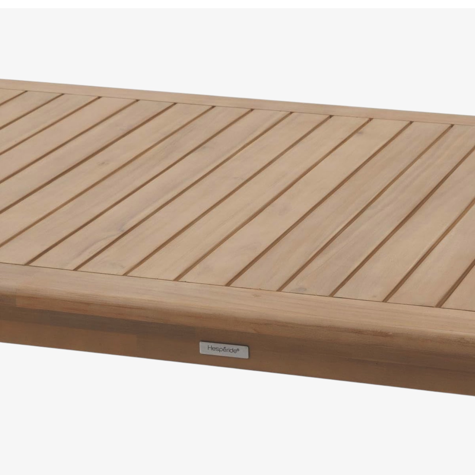 Mesa de jardín de madera de acacia Cervino 210x100x77cm