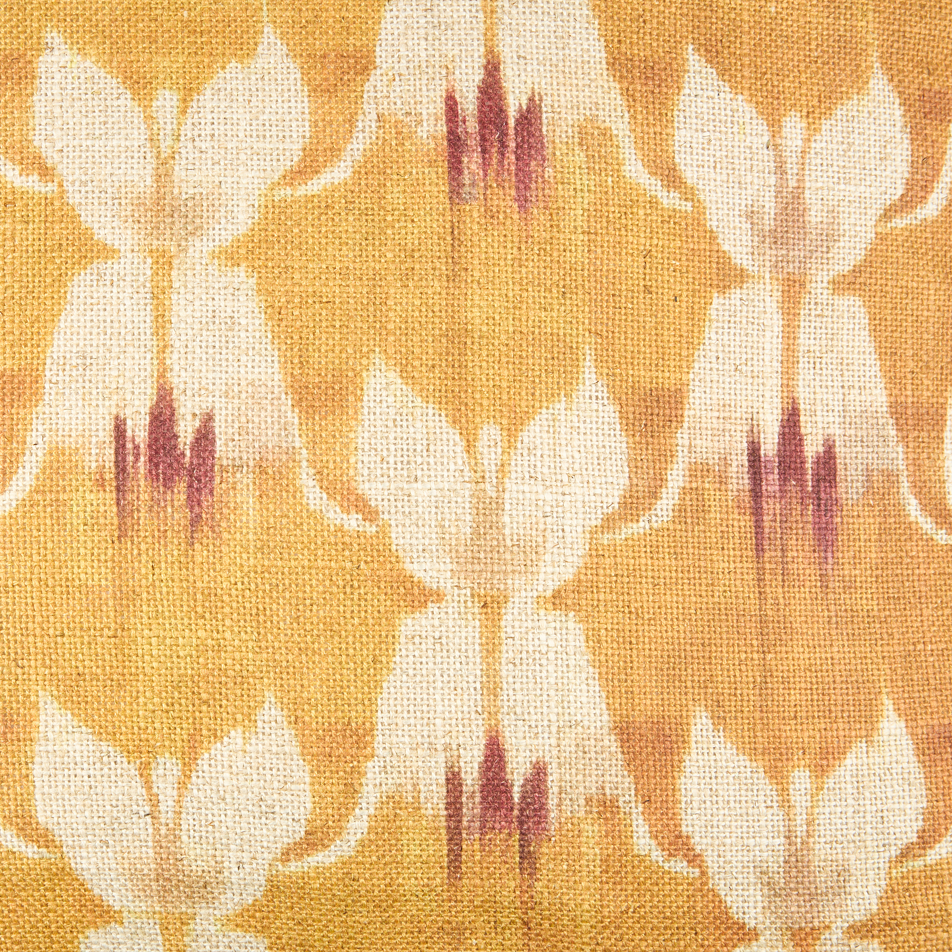 Funda de cojín algodón naranja Koray 45x45cm