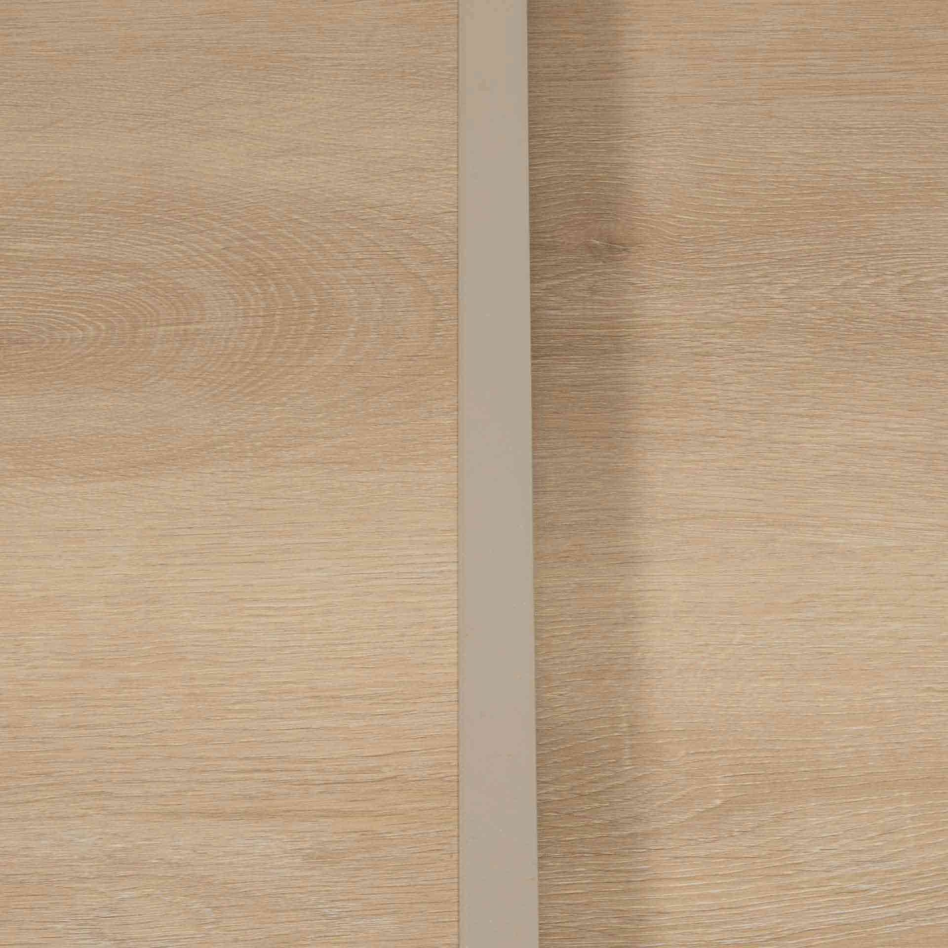 Mesa de comedor de jard&iacute;n extensible de aluminio crema y cristal impreso Piazor 135x90x76cm