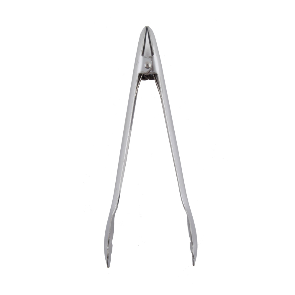 Pinza para hielo de acero in&oacute;xidable