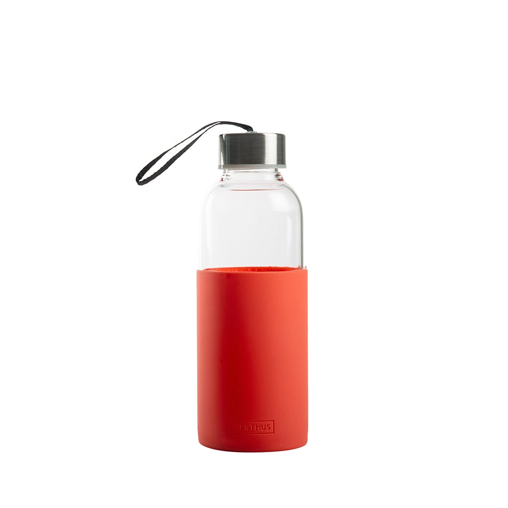 Botella vidrio/silicona coral Balder 40cl