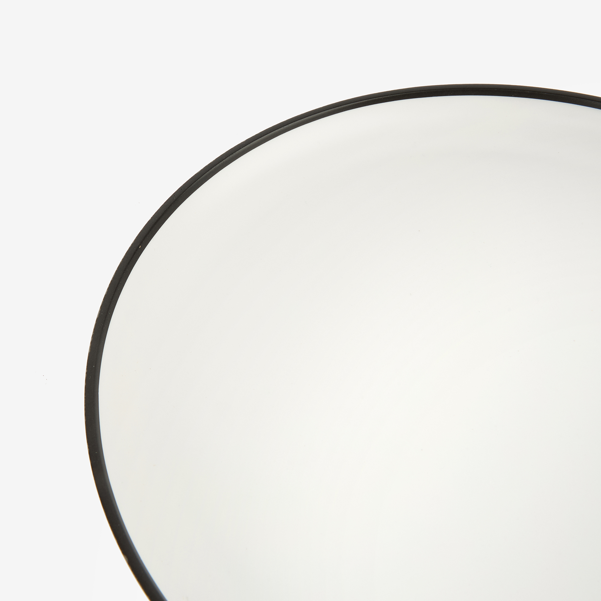 Plato llano de melamina blanco Veiga &Oslash;25cm