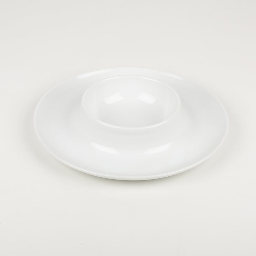 Plato de aperitivos de porcelana Niege &Oslash;26cm