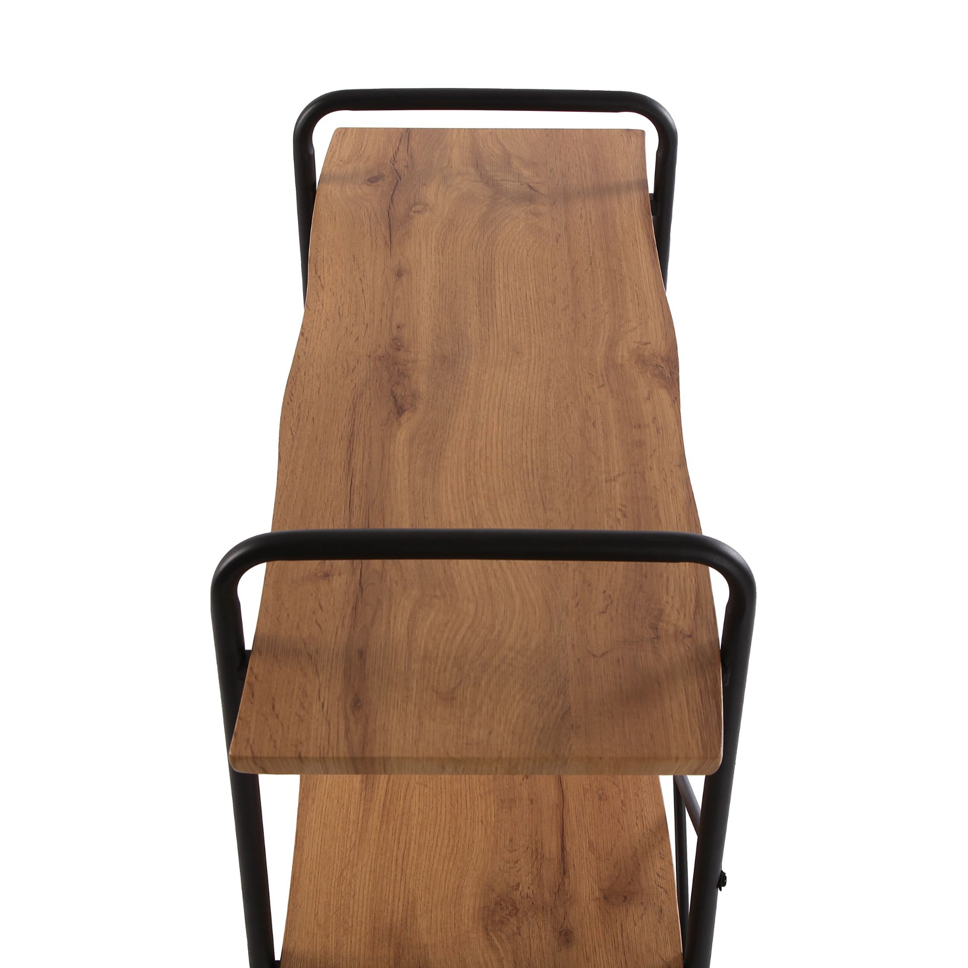 Estantería de madera DM con 3 estantes Oslo 80x34x80cm